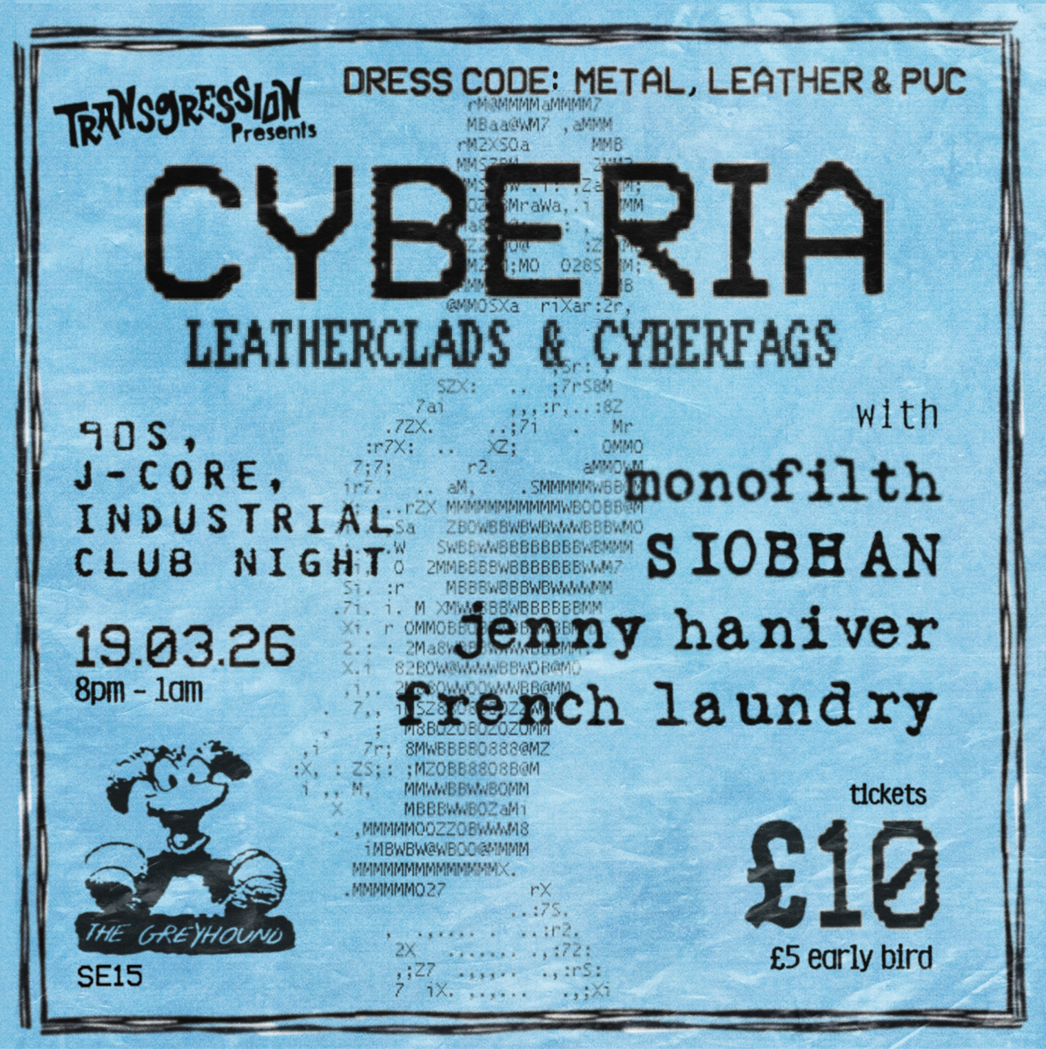 Transgression presents: CYBERIA 