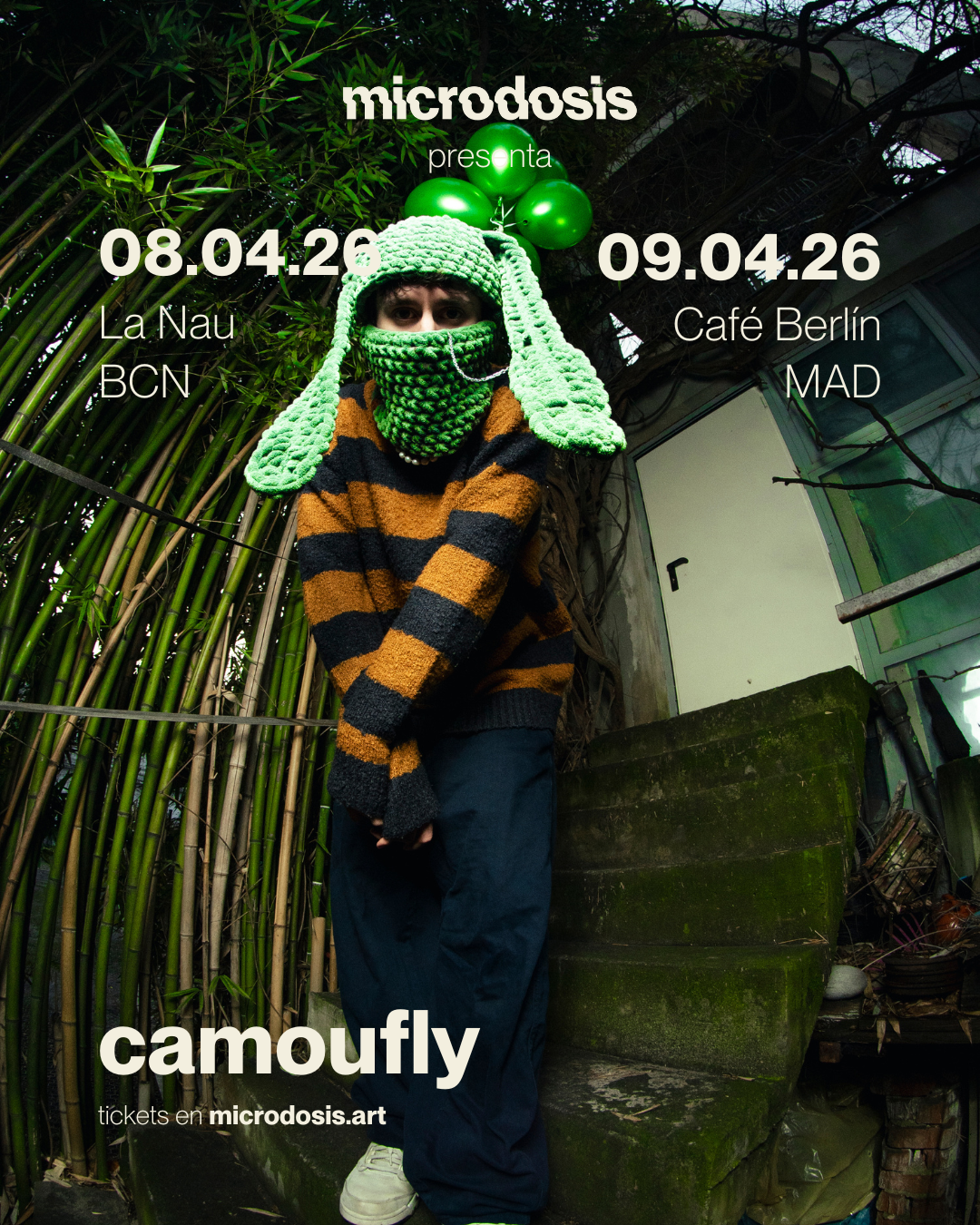 (Venta externa) camoufly en microdosis - Café Berlín, Madrid