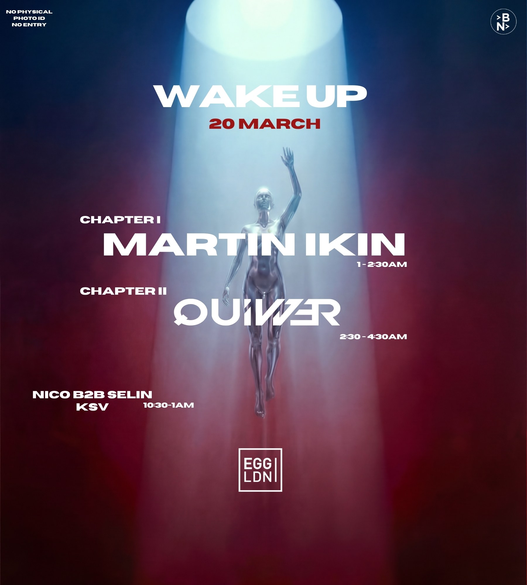 WAKE UP — 2 CHAPTERS: Martin Ikin → Quivver