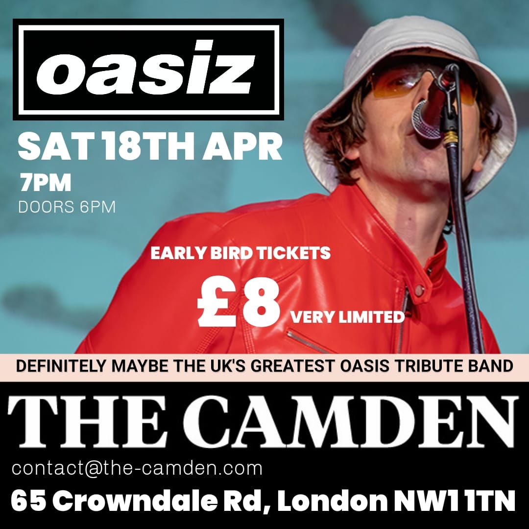 OASIZ – The UK's Greatest Oasis Tribute Live