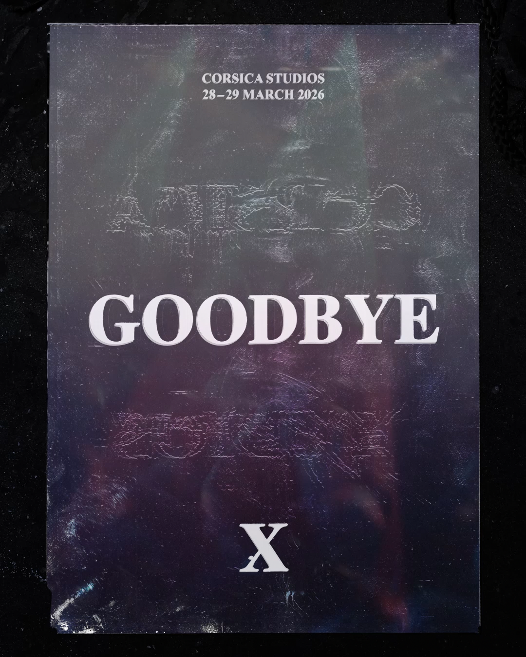 Goodbye x