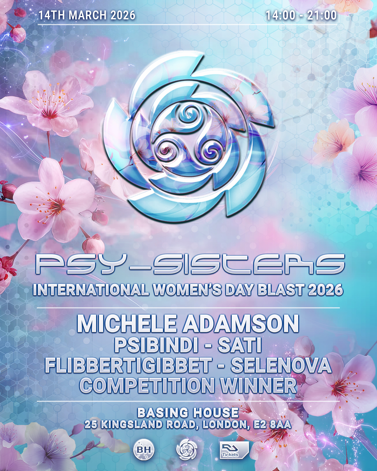 Psy-Sisters IWD Blast 2026