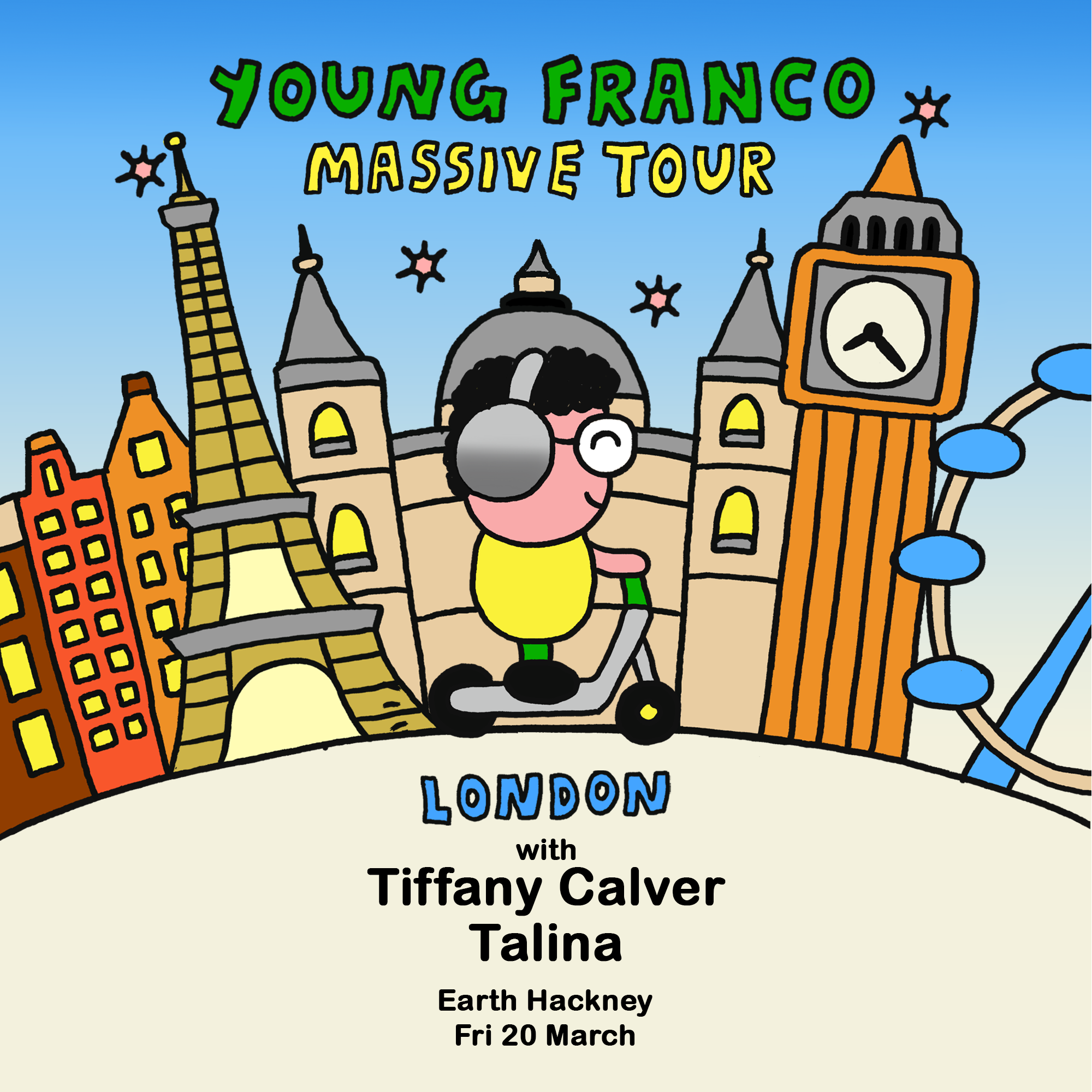 Young Franco & Friends - EartH Hackney