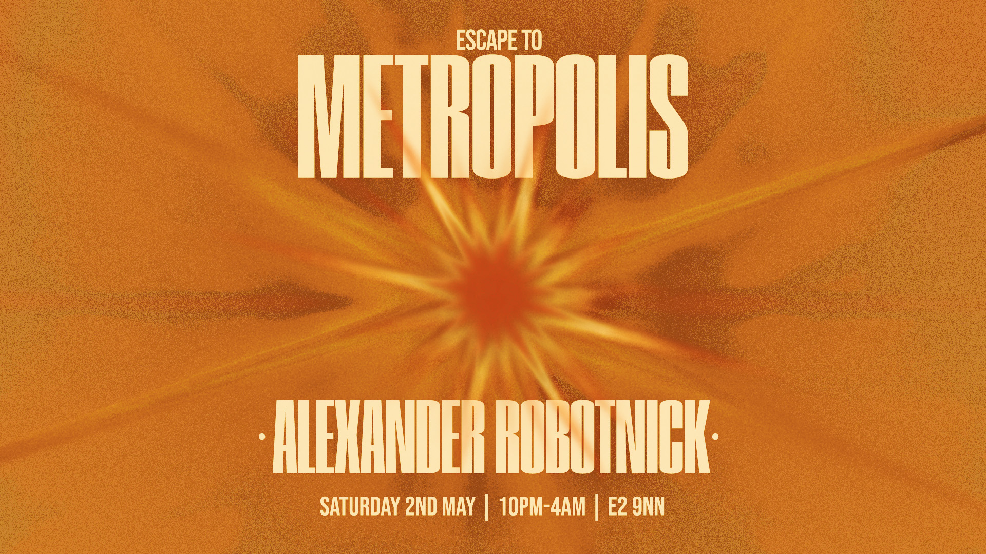 A Night of Italo Disco: Alexander Robotnick