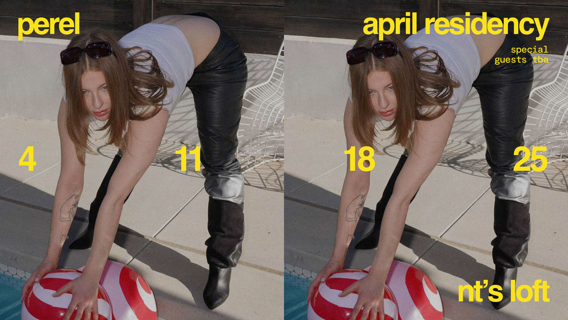 NT's Loft: Perel Residency with Jamie Reynolds [Every Saturday in April]