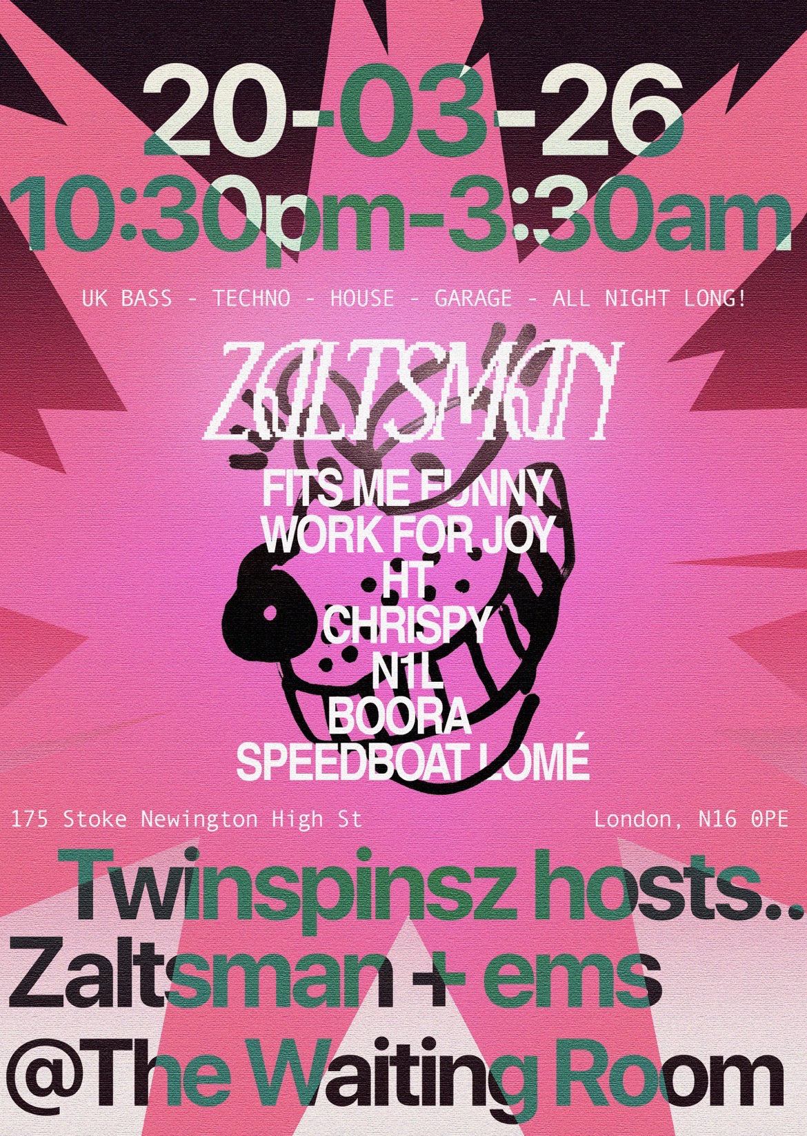 Zaltsman, FITS ME FUNNY b2b Work For Joy + EMS support