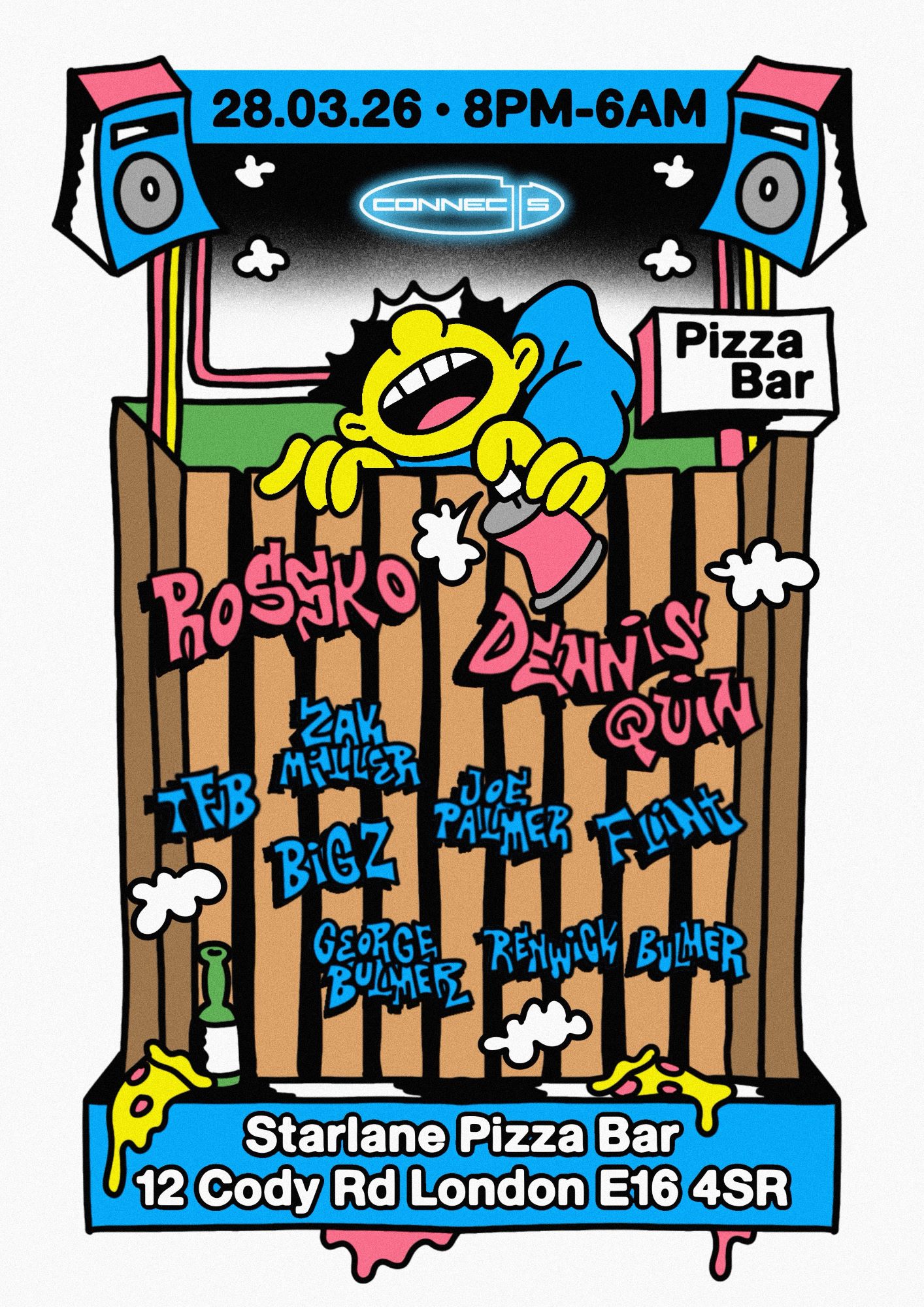 Connects in Star Lane with Rossko and Dennis Quin