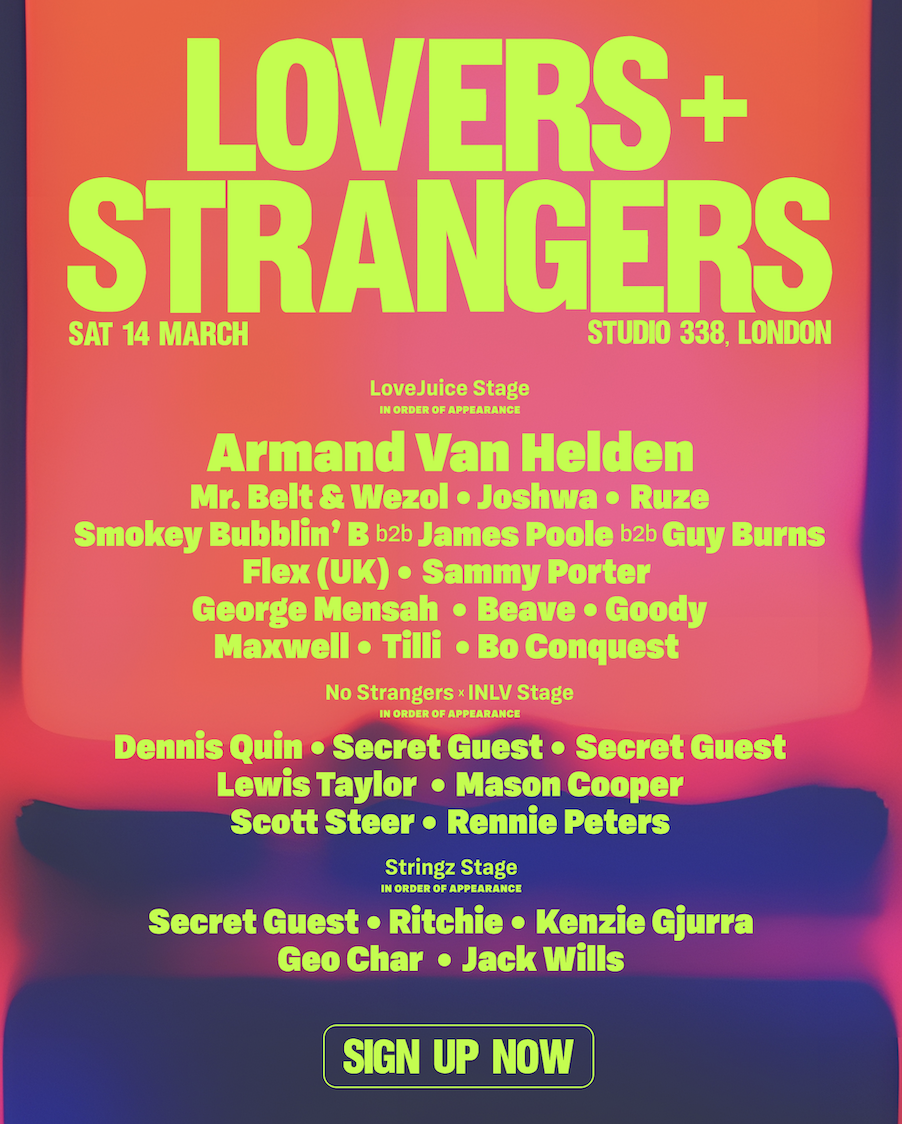 Armand Van Helden - Sat 14 March London