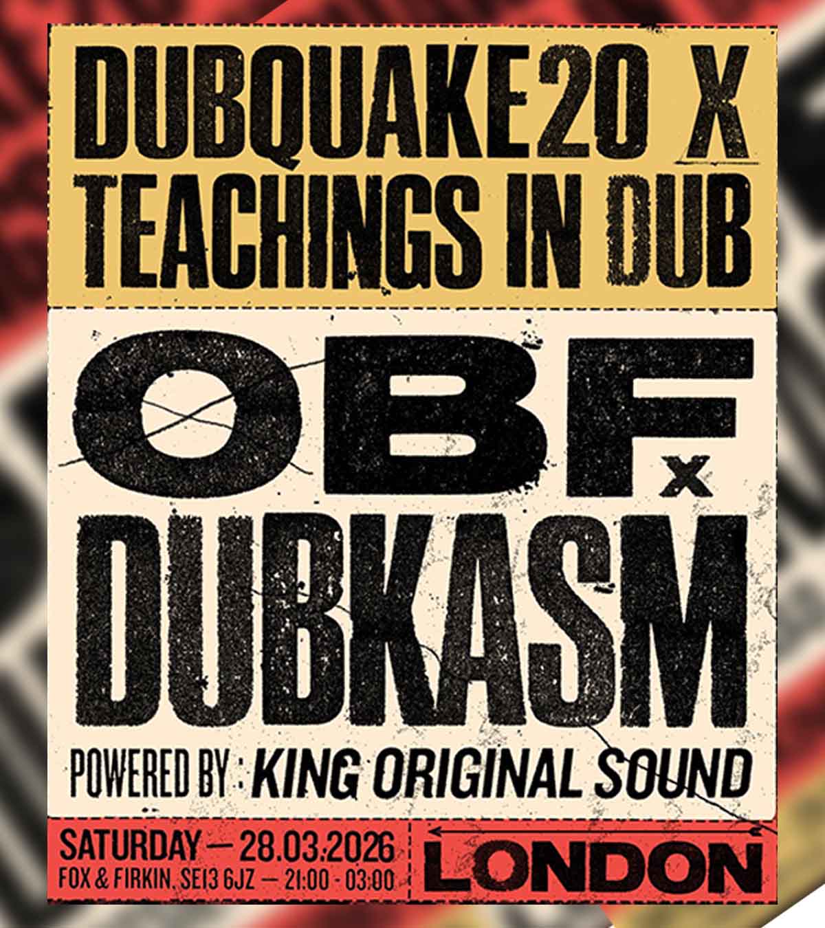 OBF x Dubkasm ft King Original Sound, Kaya Fyah & Ras D