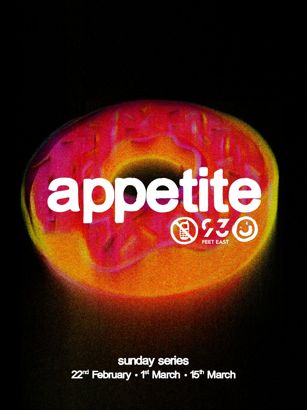 Appetite' Sunday Series (15 March)