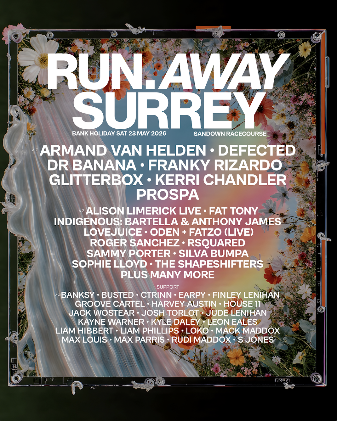 Run Away Festival Surrey - Bank Hol Sat 23 May