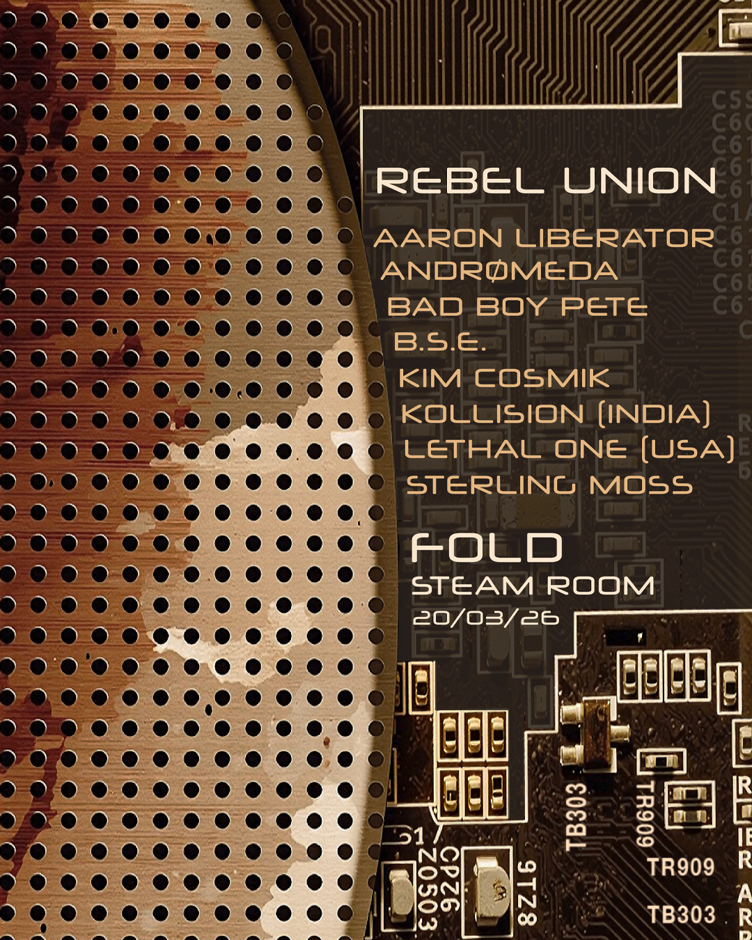 Rebel Union: FOLD - STEAM ROOM