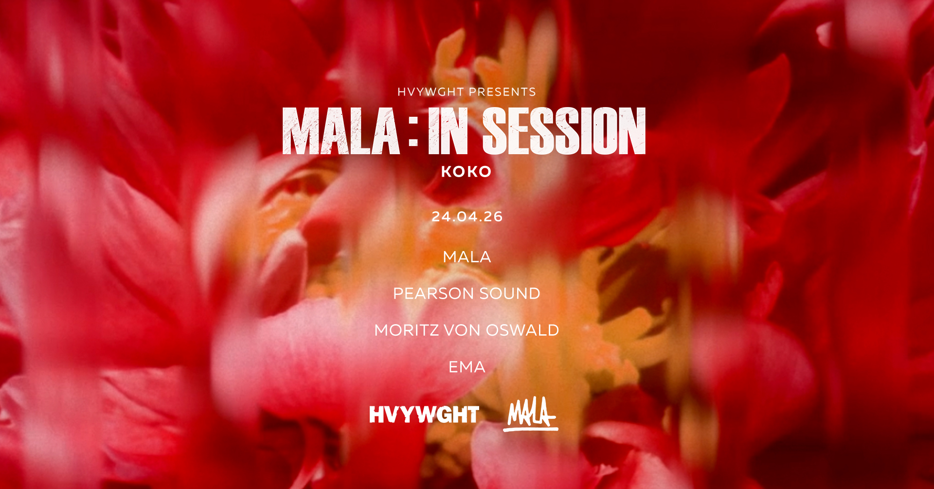 HVYWGHT: Mala, Pearson Sound, Moritz von Oswald, EMA