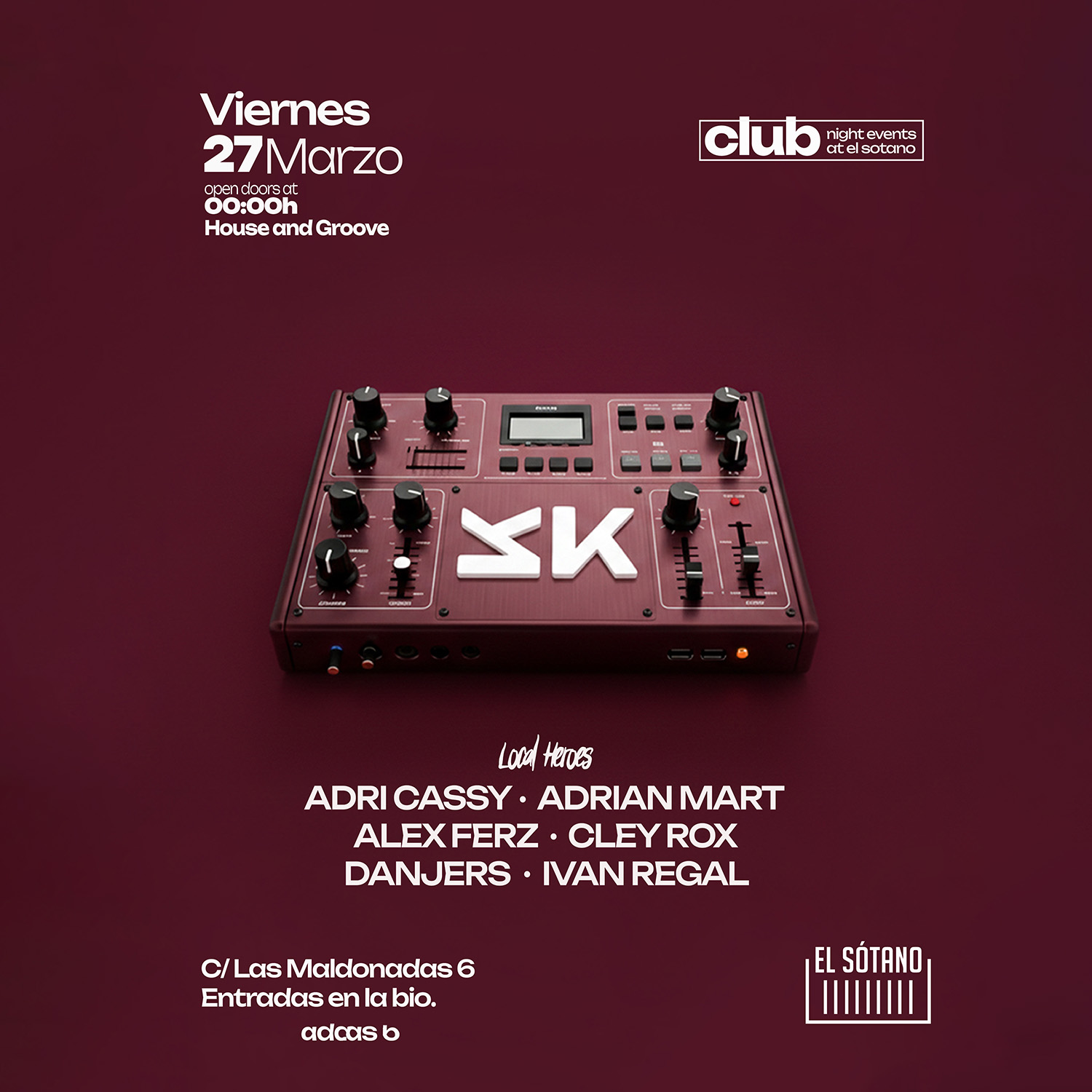 KAPPA HOUSE & GROOVE: Adri Cassy, Adrián Mart, Alex Ferz, Cley Rox, Danjers, Ivan Regal