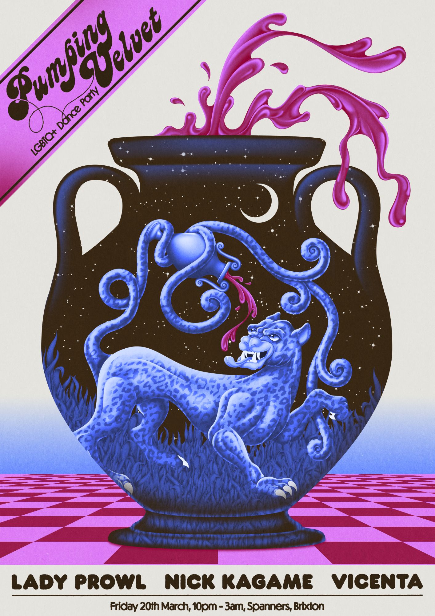 Pumping Velvet with Lady Prowl, Vicenta & Nick Kagame