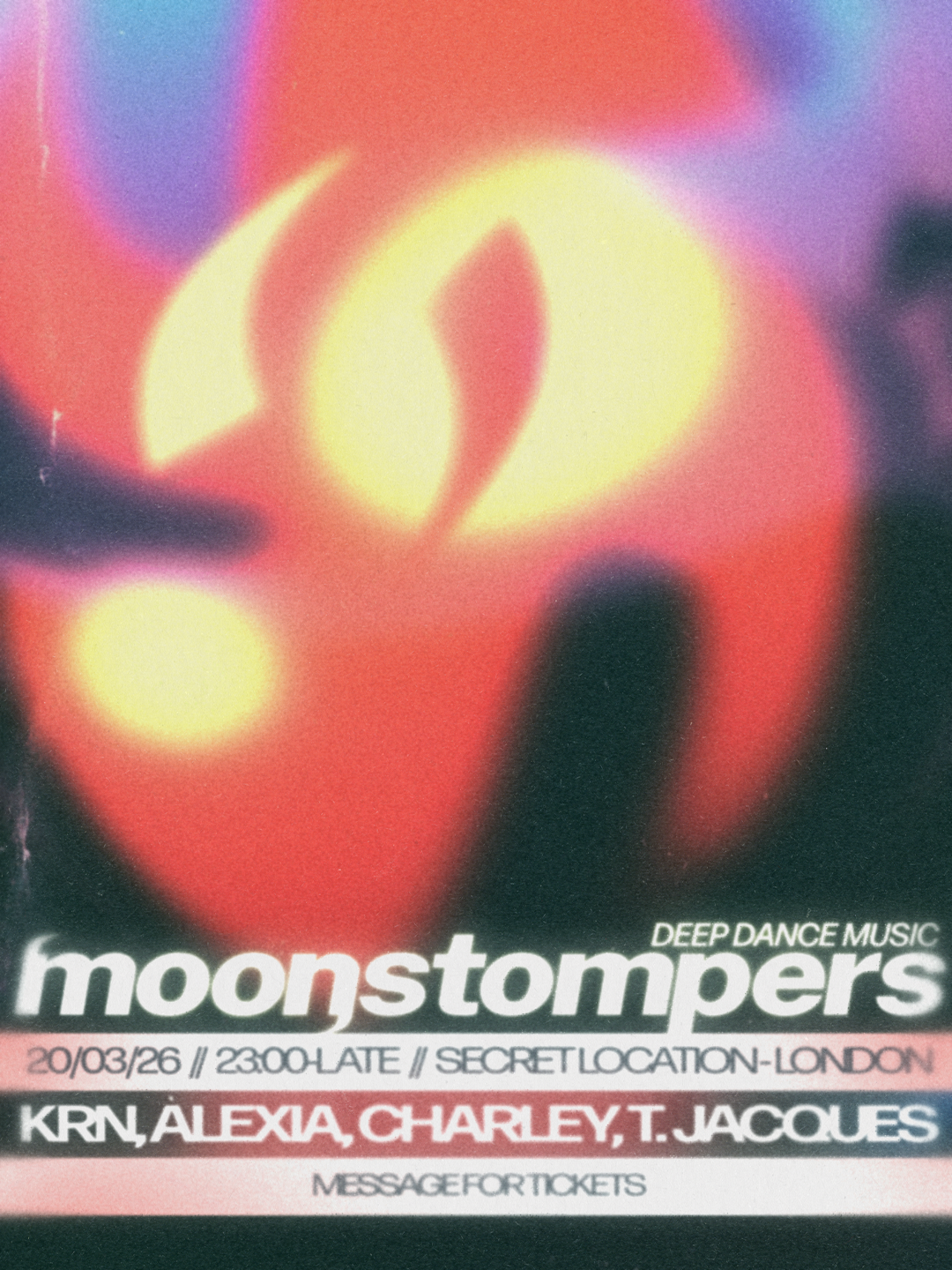 Moonstompers | KRN, Alexia, Charley & T. Jacques | March 20th