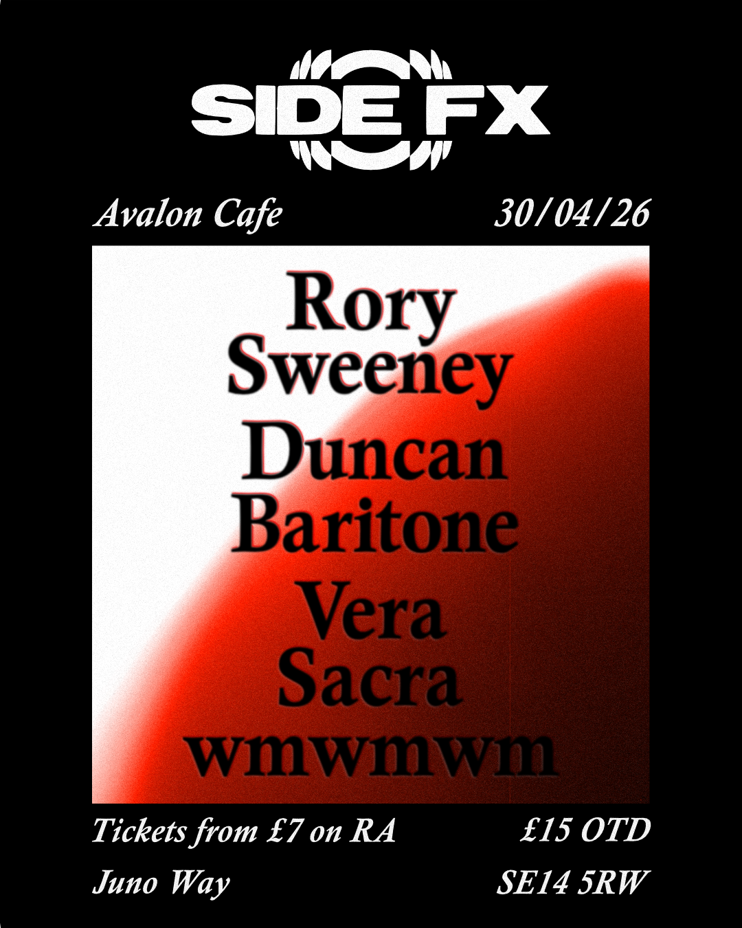 Rory Sweeney for SIDEFXAUDIO