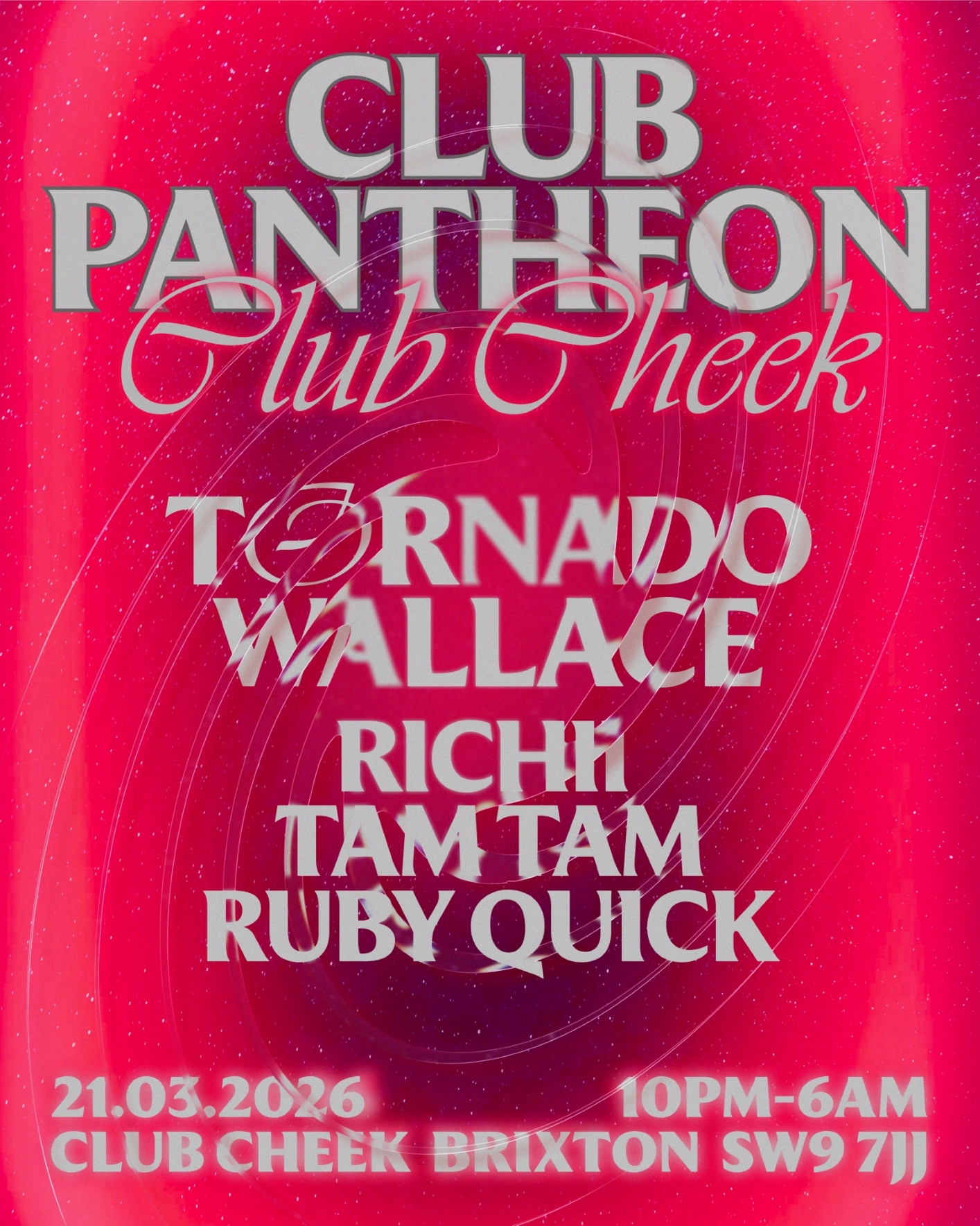 Club Pantheon - Tornado Wallace, Tam Tam, Richii, Ruby Quick 