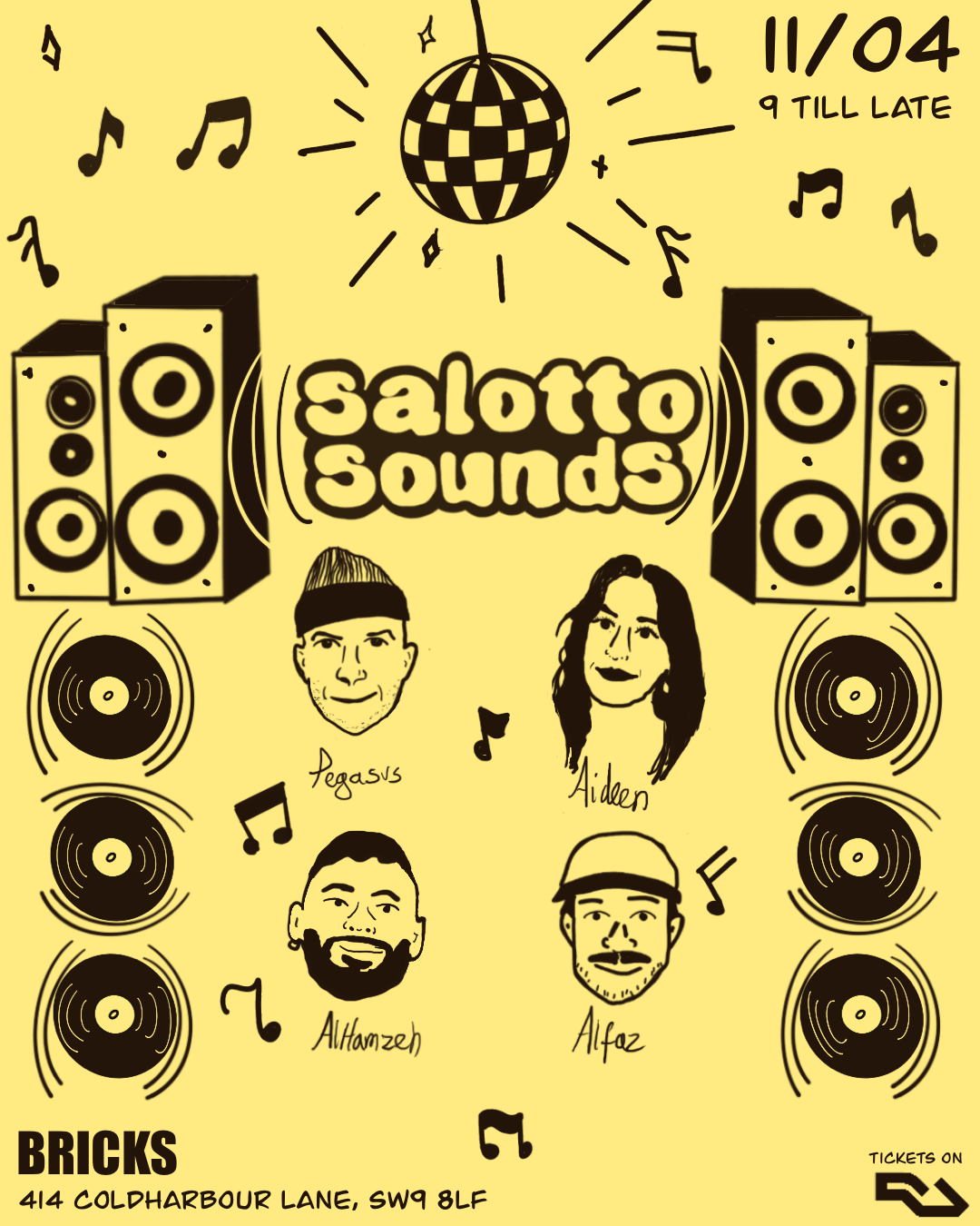 Salotto Sounds: Pegasvs, Aideen, Alfaz and Alhamzeh