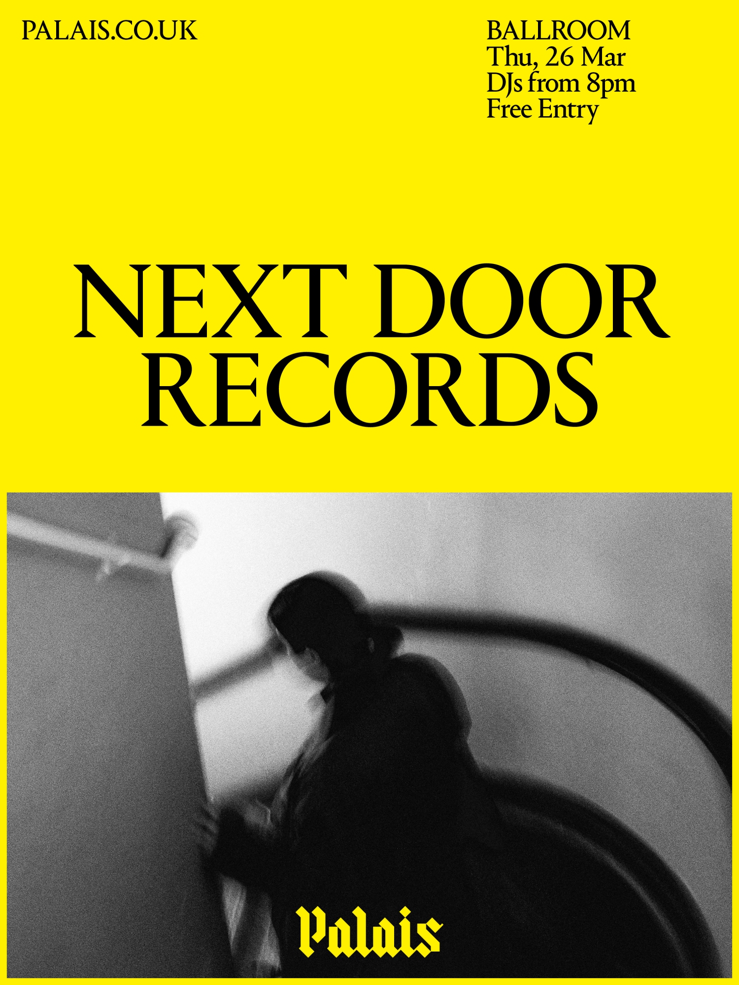 Ballroom at Palais: Next Door Records