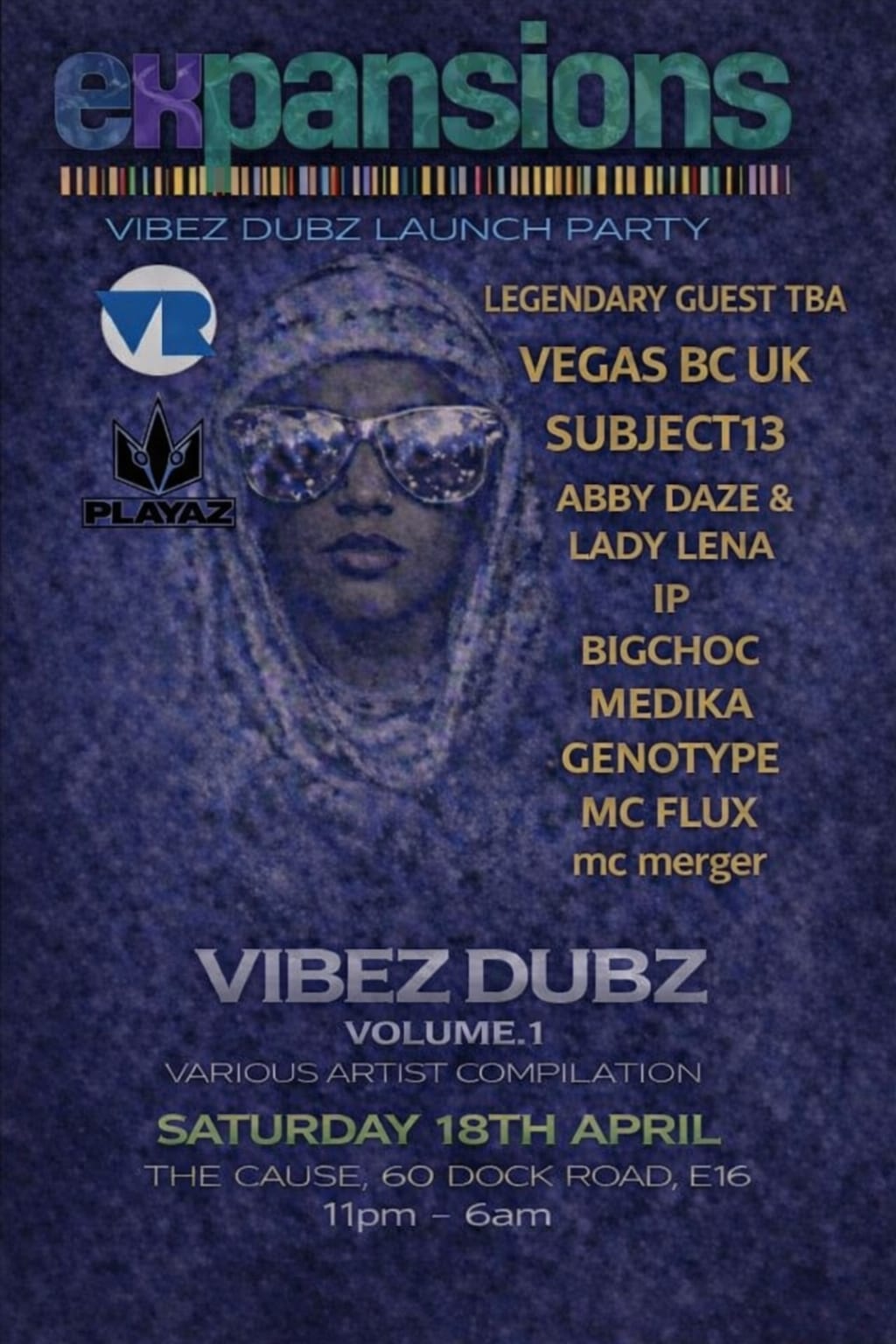 Expansions Vibez Dubz vol.1 VA Album Launch