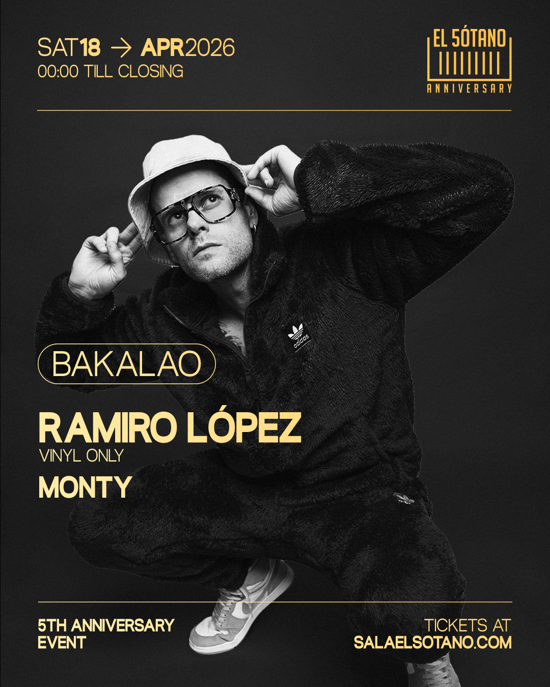 BAKALAO: Ramiro López, Monty