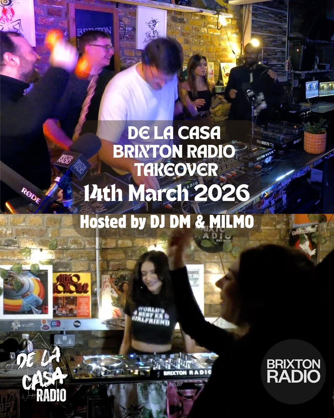 De La Casa Takeover at Brixton Radio 