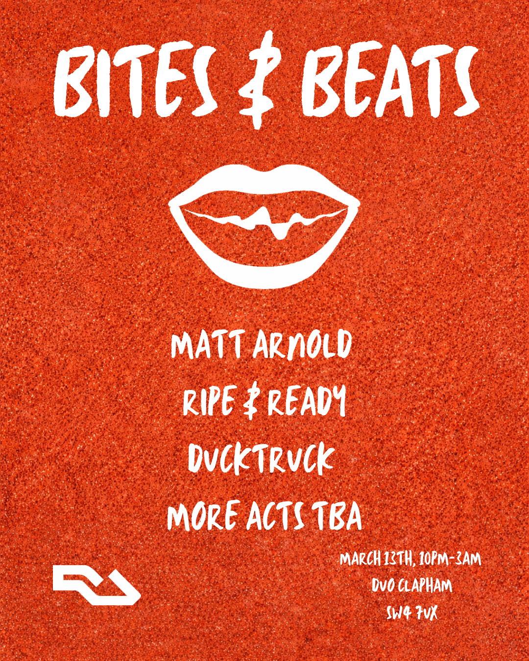 Bites & Beats - House & Techno (Clapham) 60% SOLD OUT