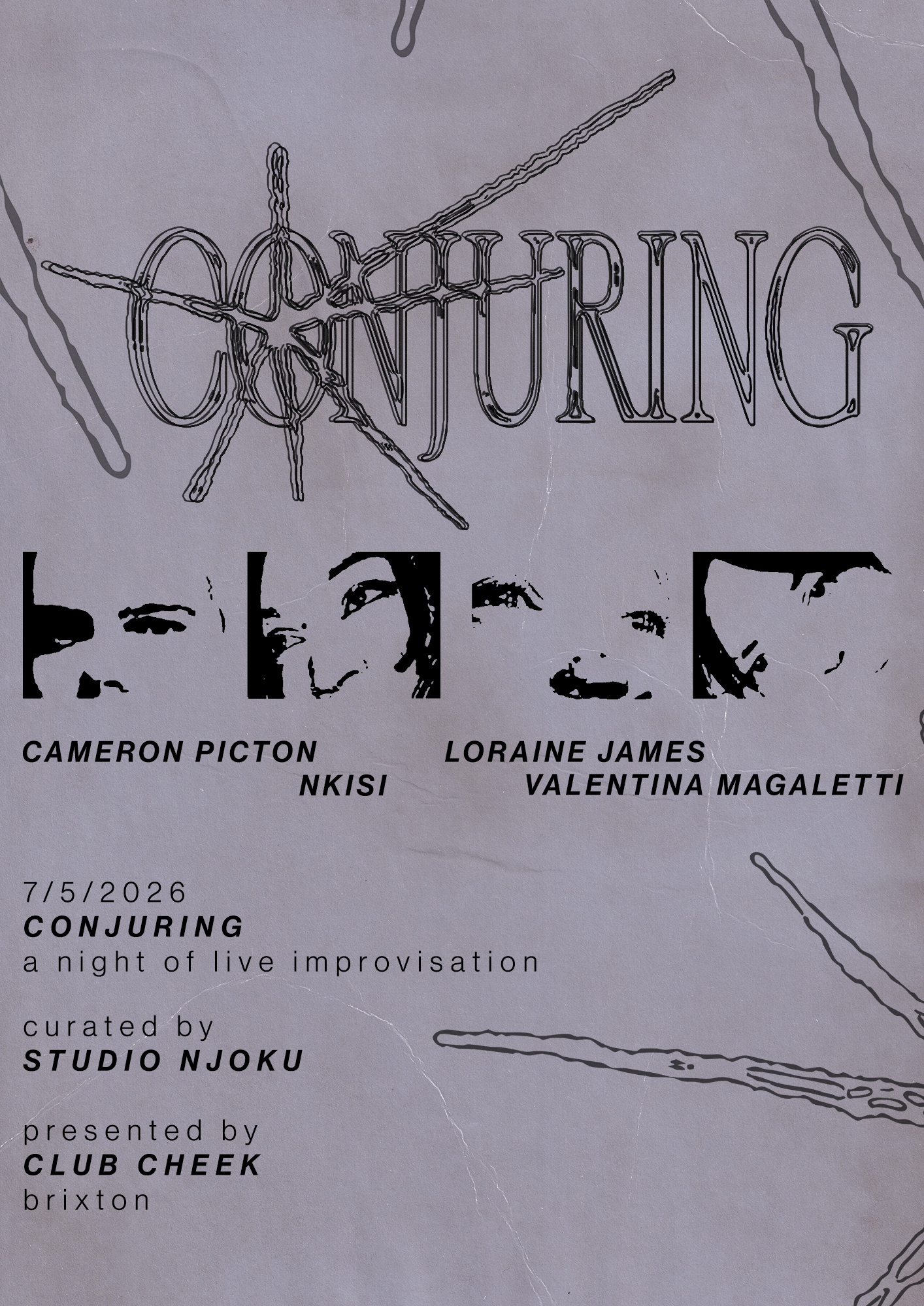 Conjuring #3 feat. Loraine James, Cameron Picton, Valentina Magaletti, Nkisi