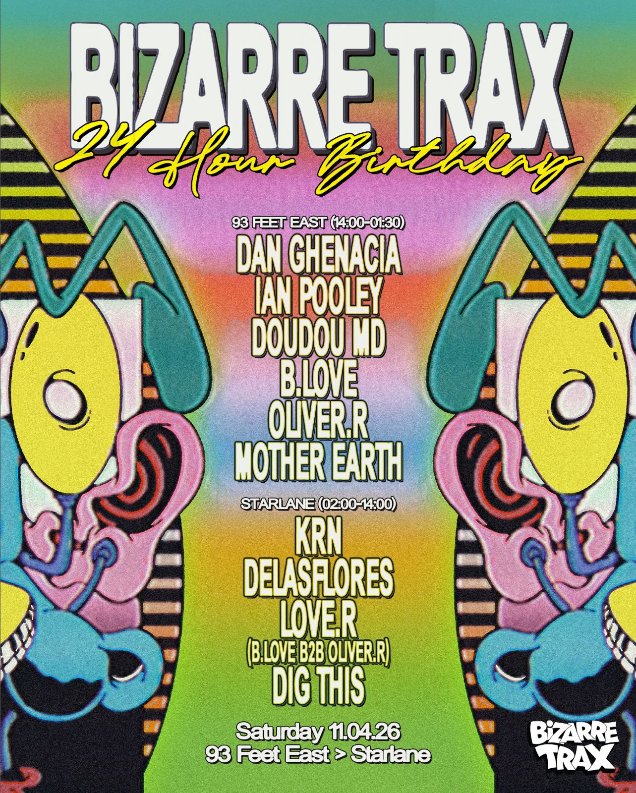 Bizarre Trax 24 Hour Bday