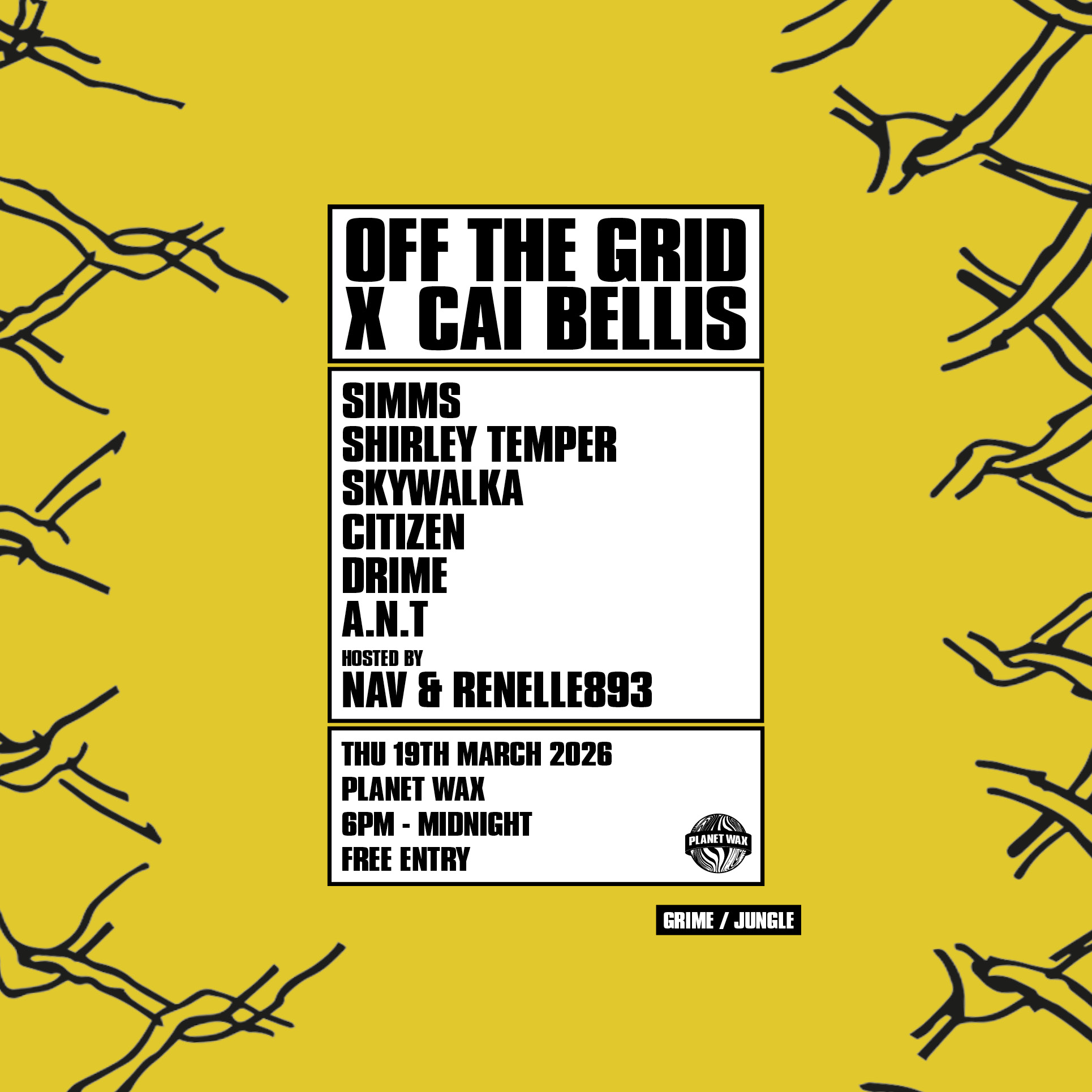 OFFTHEGRID X CAI BELLIS