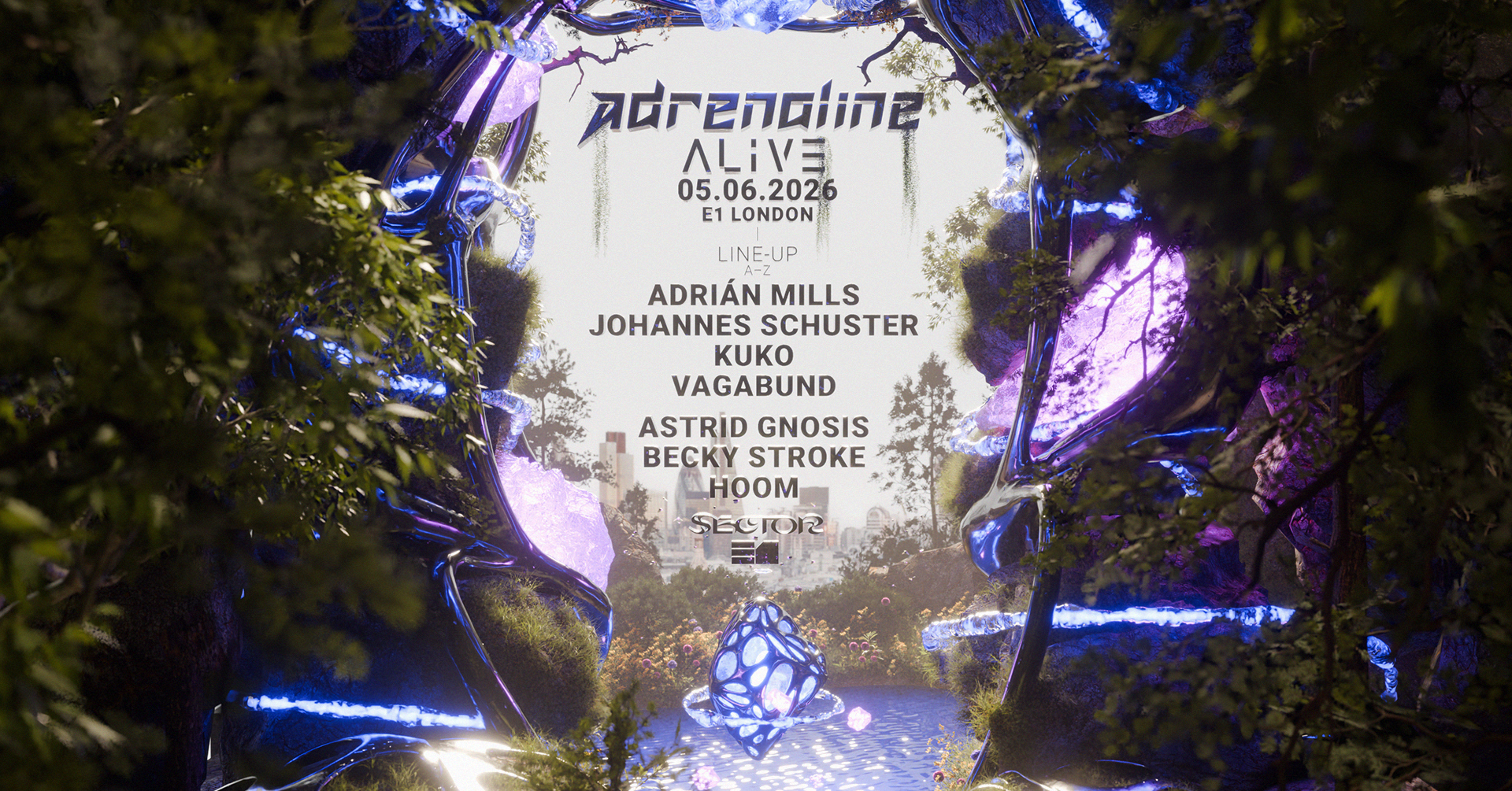 ALIVE presents Adrenaline: Adrian Mills, Johannes Schuster & KUKO