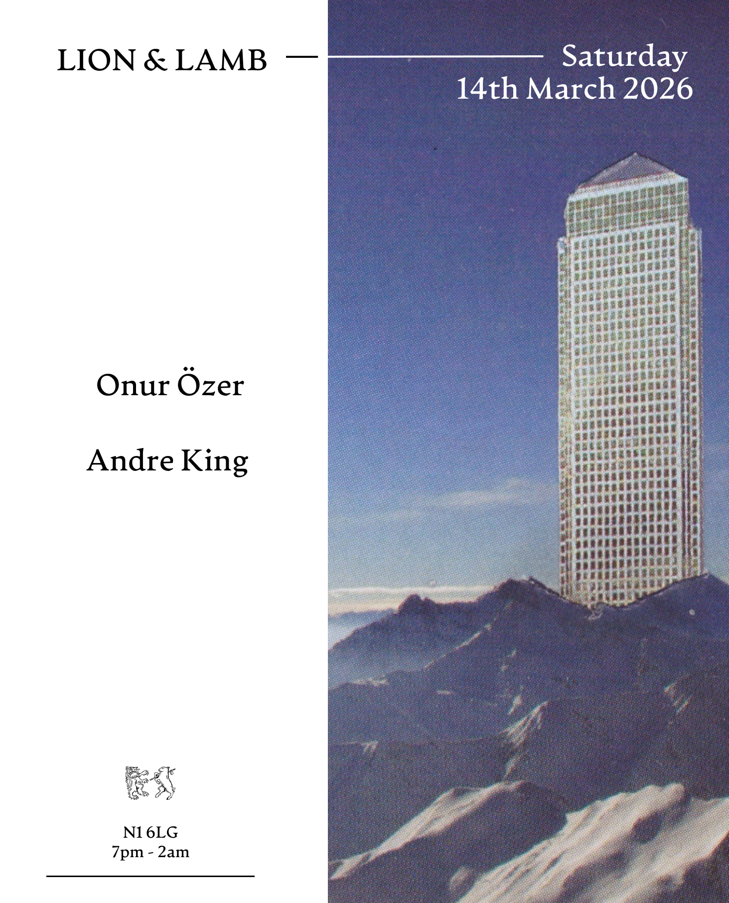 Lion & Lamb with Onur Özer + Andre King