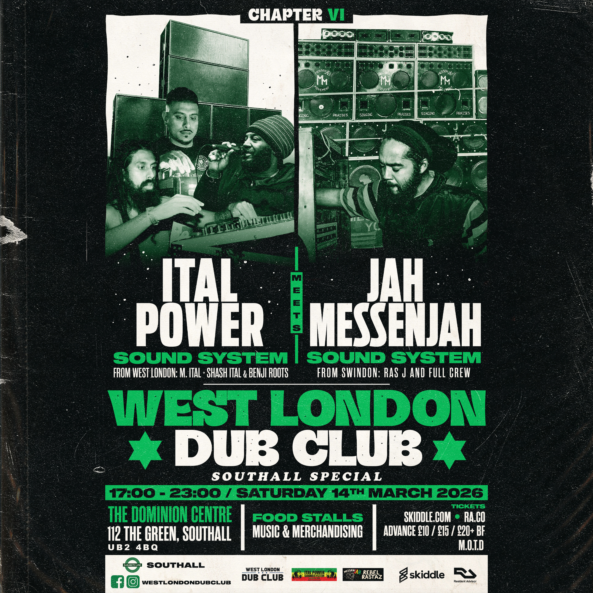 Ital Power Meets Jah Messenjah - West London Dub Club