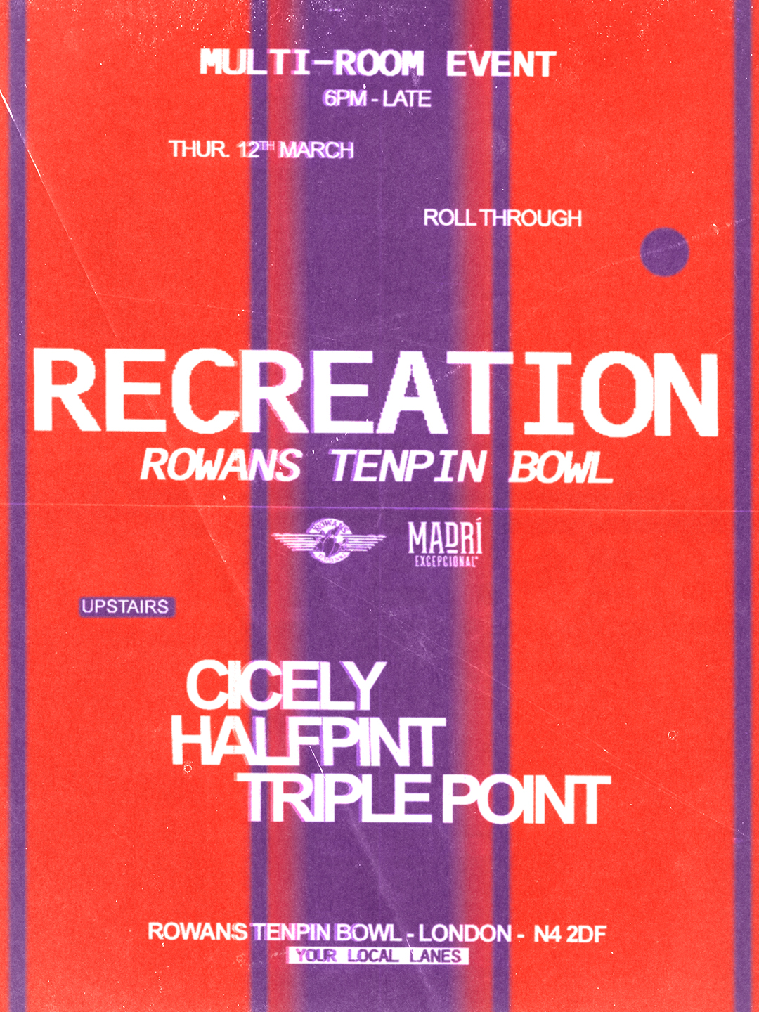 RECREATION x Rowans Tenpin Bowl