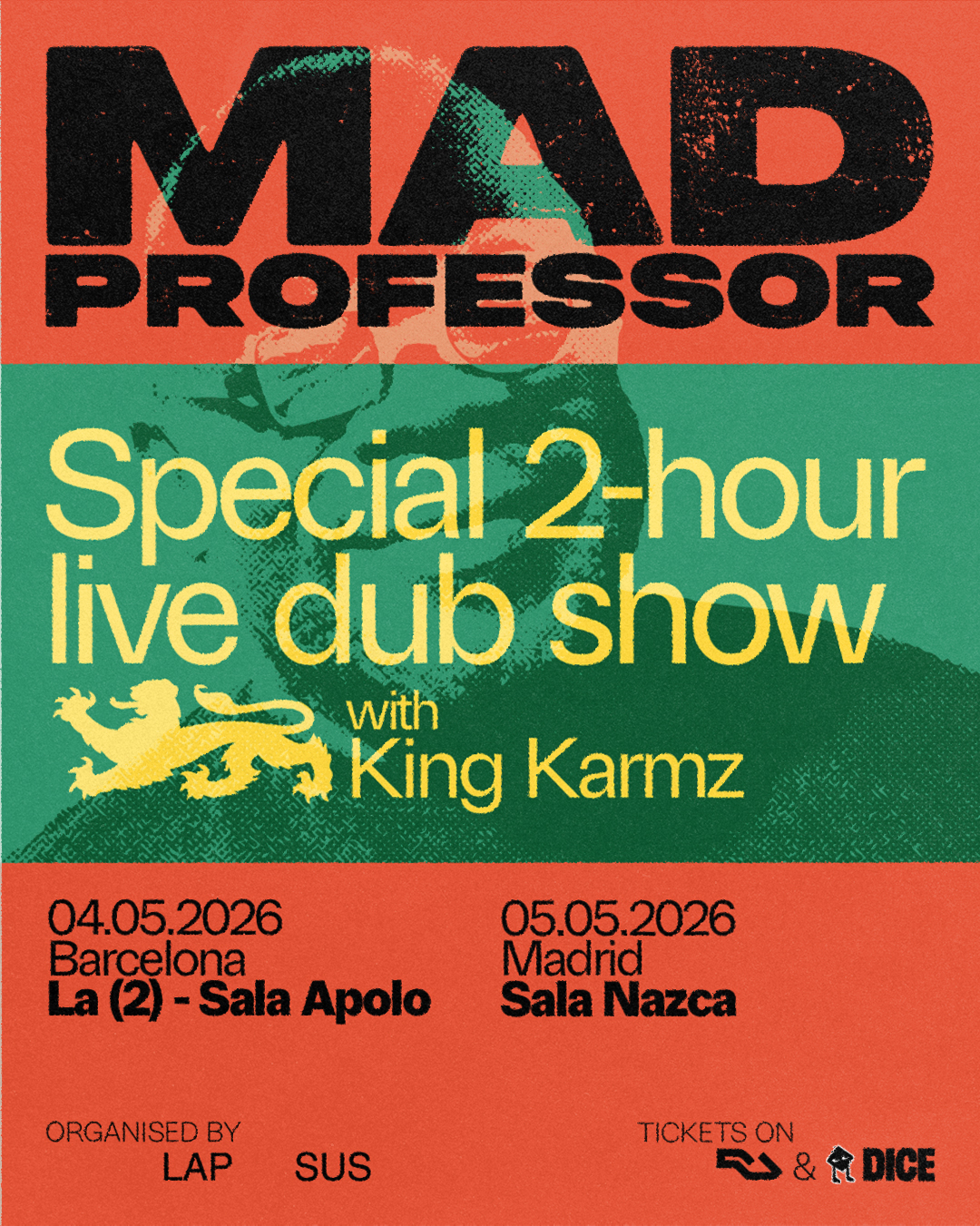 Mad Professor (2-hour live dub show)