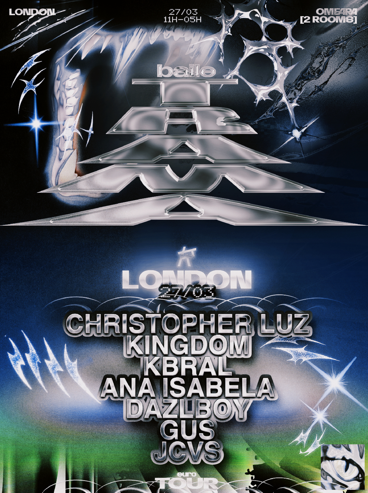 Baile TRAMA with CHRISTOPHER LUZ, KINGDOM ᯓ⭑ 2 ROOMS