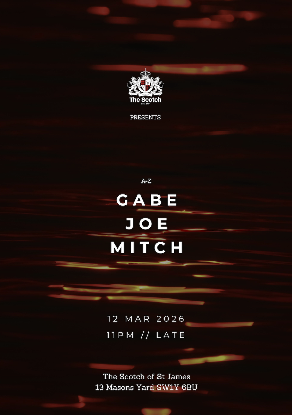 The Scotch: Mitch, Joe & Gabe