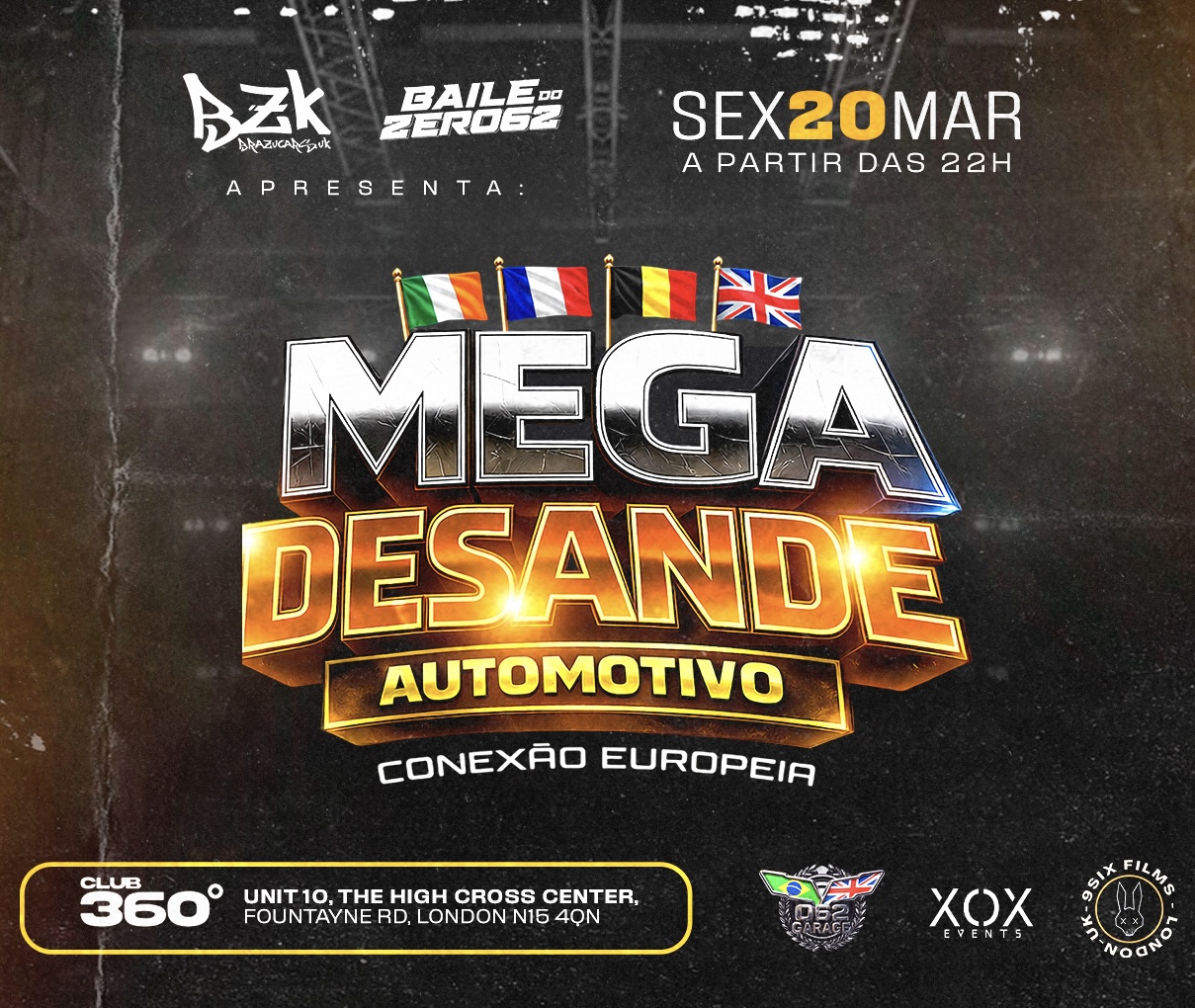 MEGA DESANDE RAVE AUTOMOTIVA • BAILE 062 x BRAZUCARS