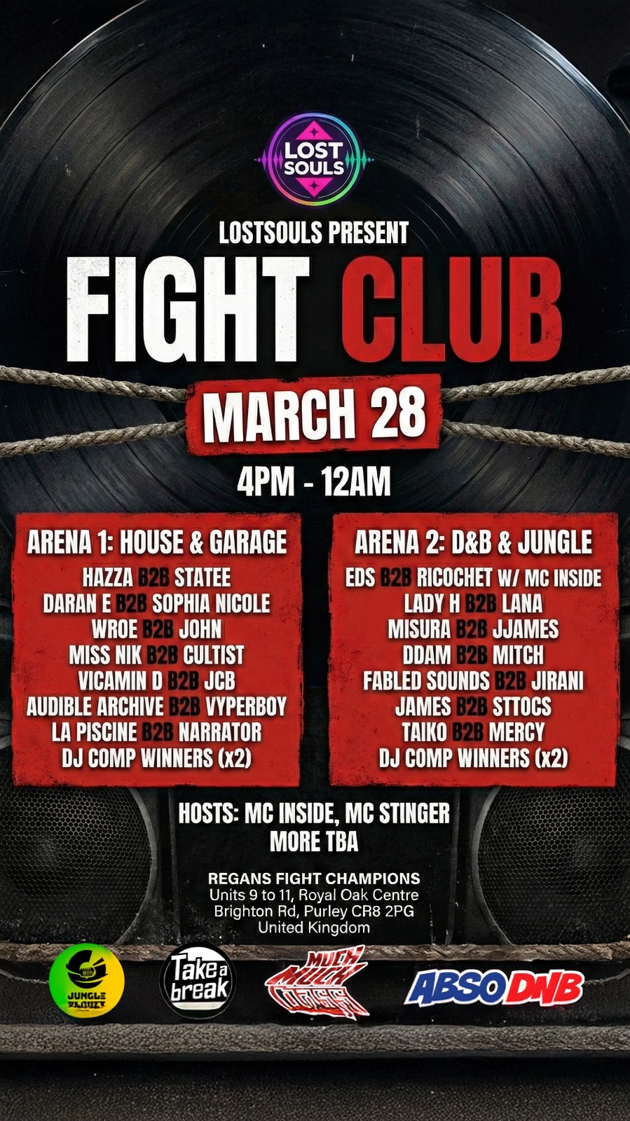 Lost souls presents FIGHT CLUB