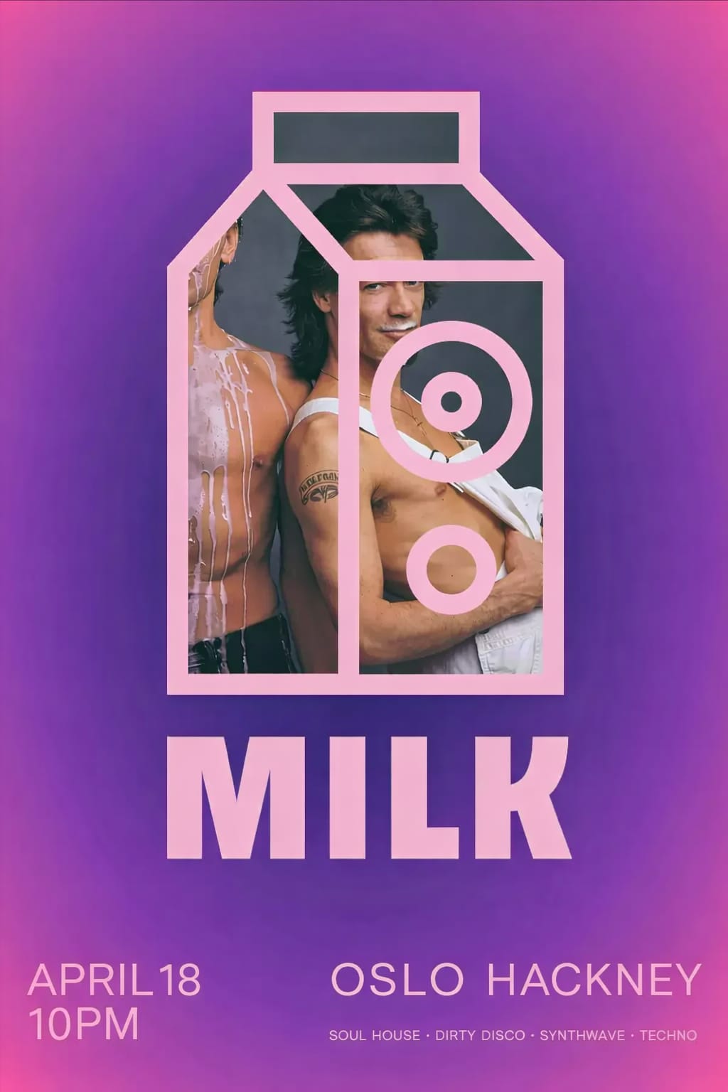 MILK: Dairy After Dark (soul house, dirty disco, synthwave, techno)
