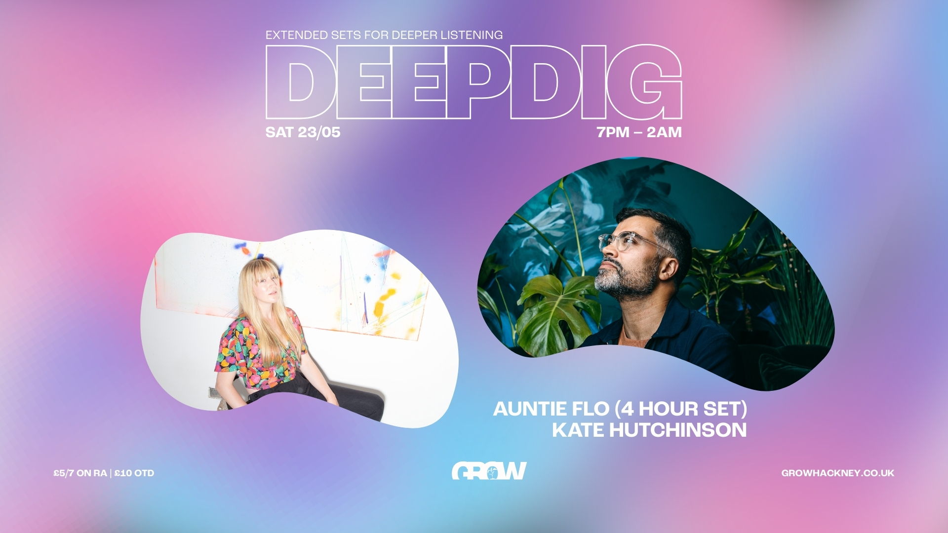 DeepDig: Auntie Flo (Extended Set) // Kate Hutchinson