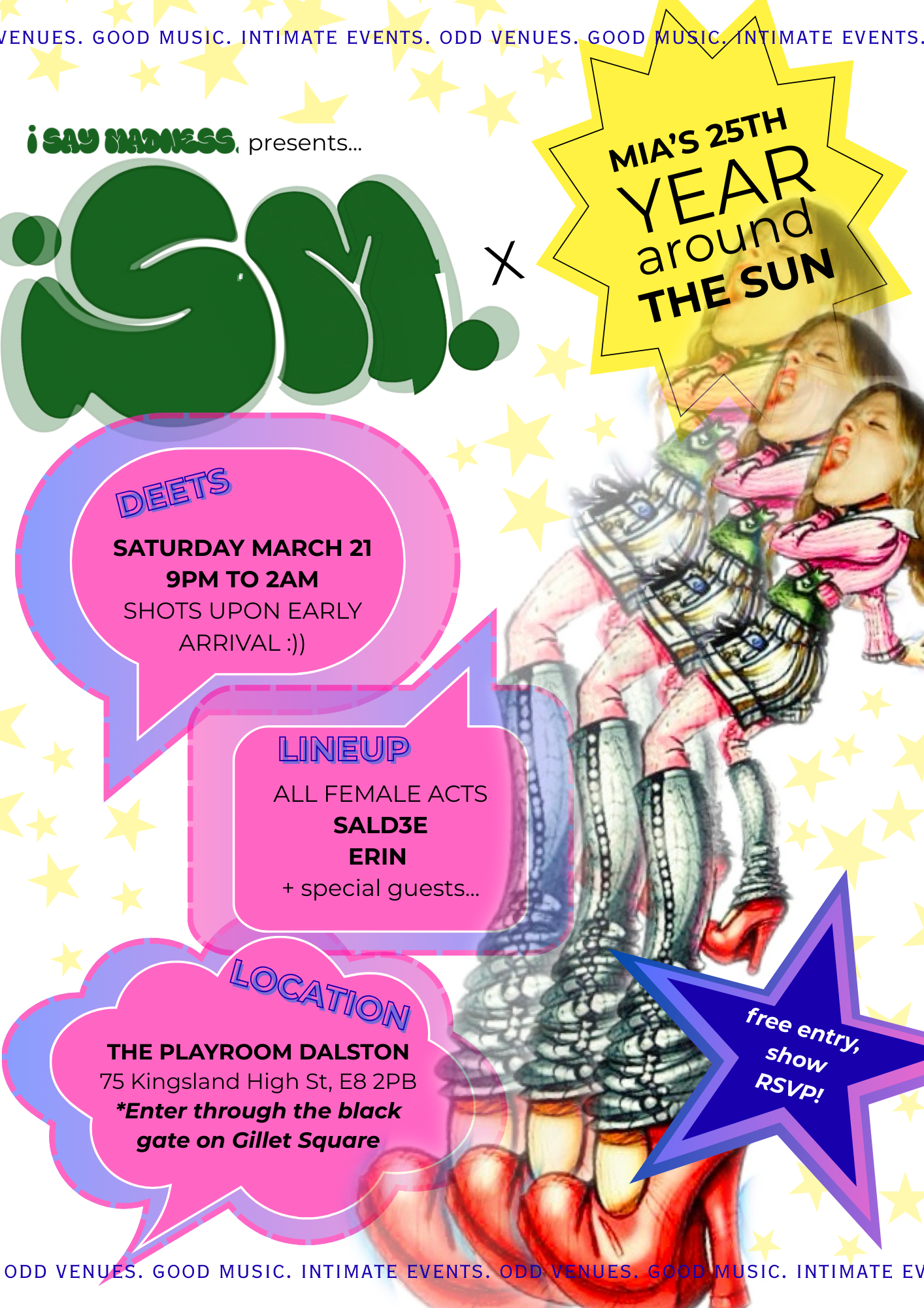 iSAYMADNESS 1ST ANNIVERSARY X MIA'S 25TH