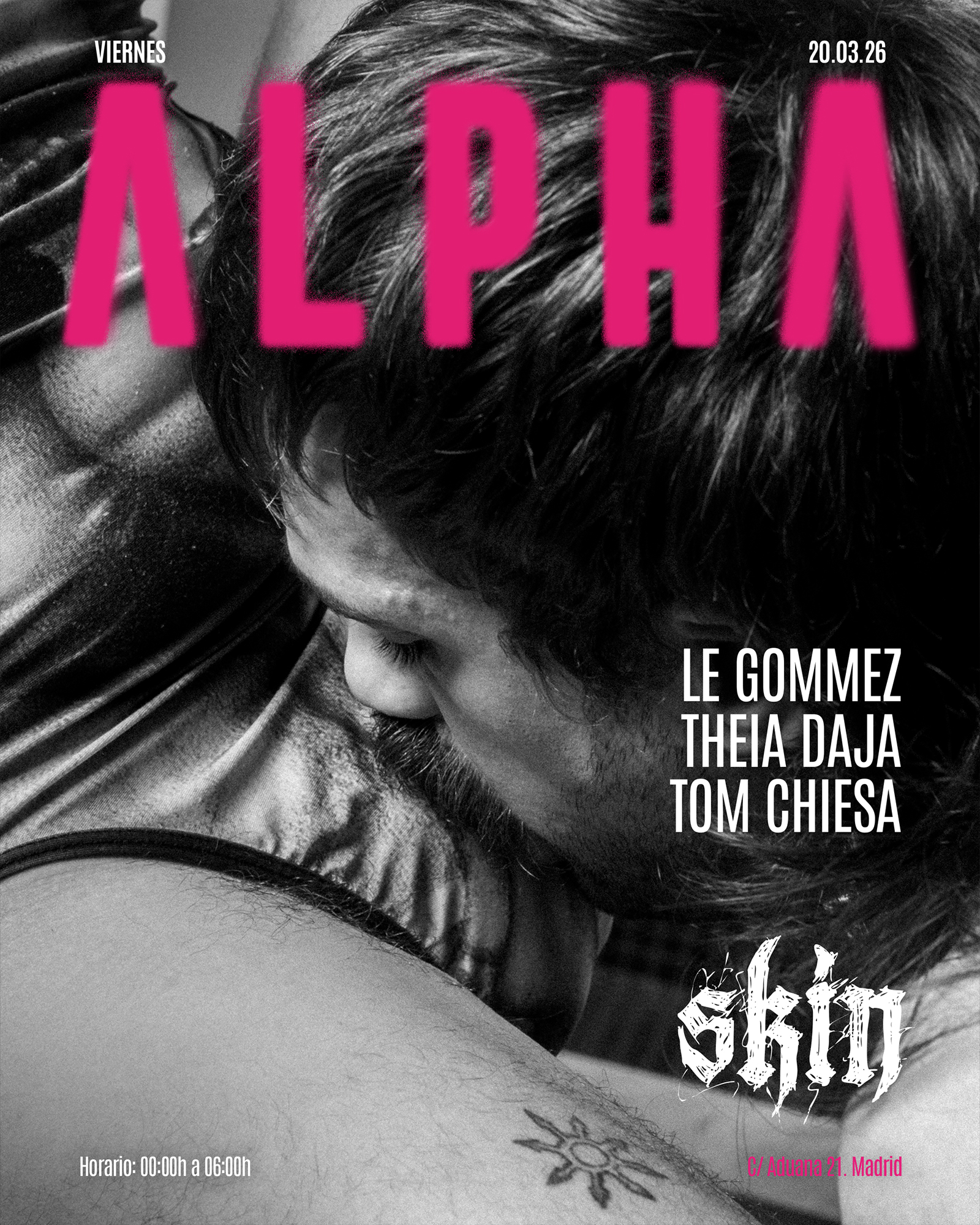 Skin ALPHA: LE GOMMEZ + Theia Daja + TOM CHIESA