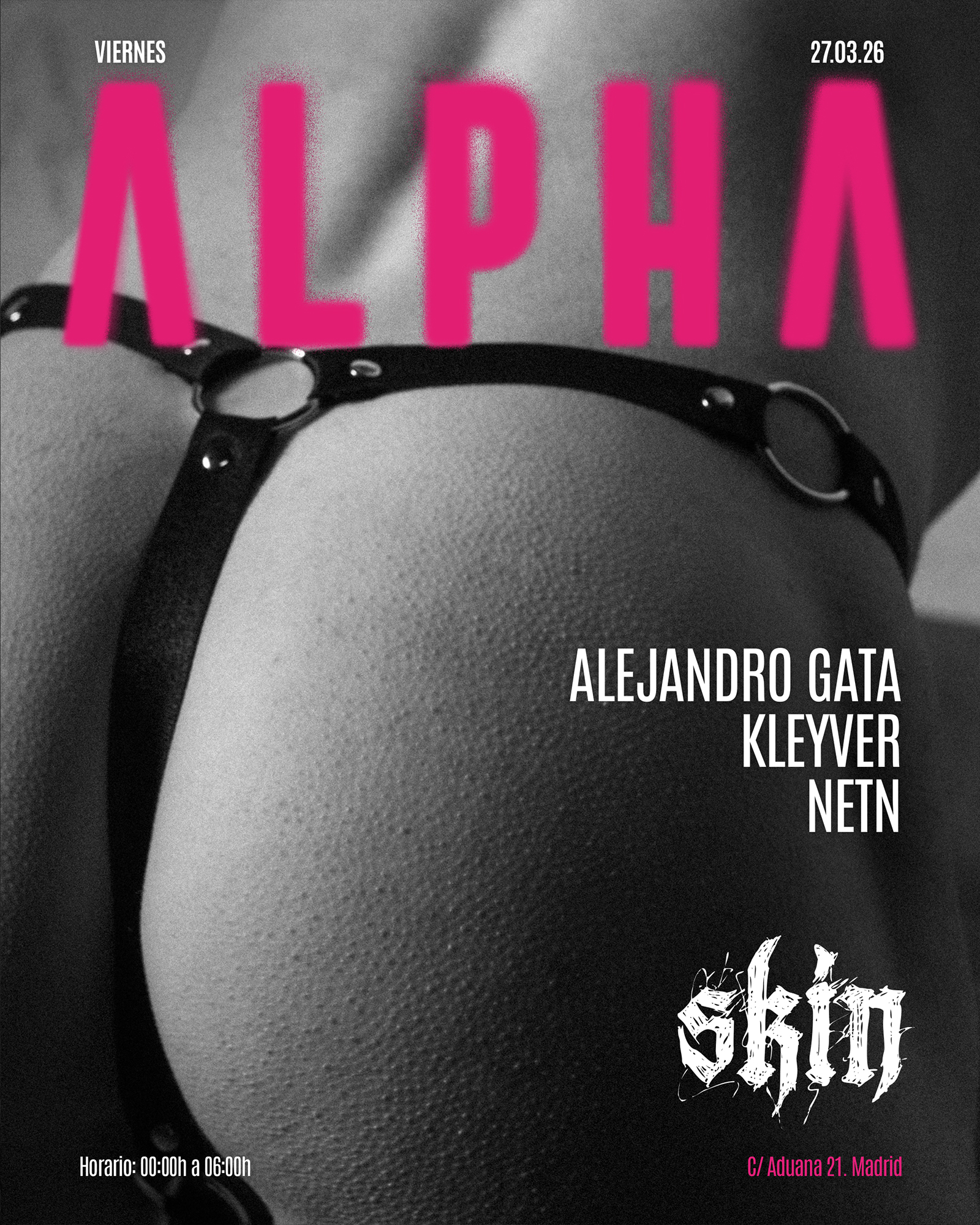 Skin ALPHA: Alejandro Gata + KLEYVER + NETN