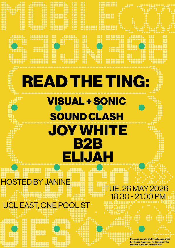 Read the Ting: Visual & Sonic Sound Clash