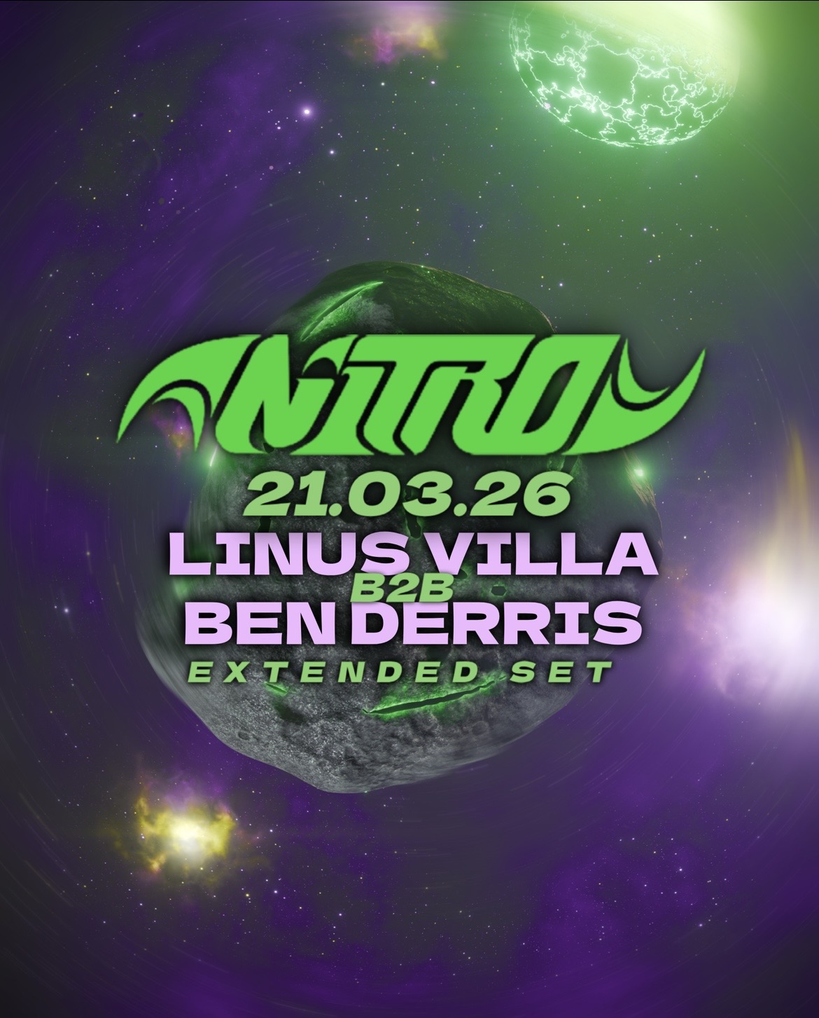 NITRO: Linus Villa B2B Ben Derris (extended set) + LA INDIA + Miguel Rivas + Many more DJs
