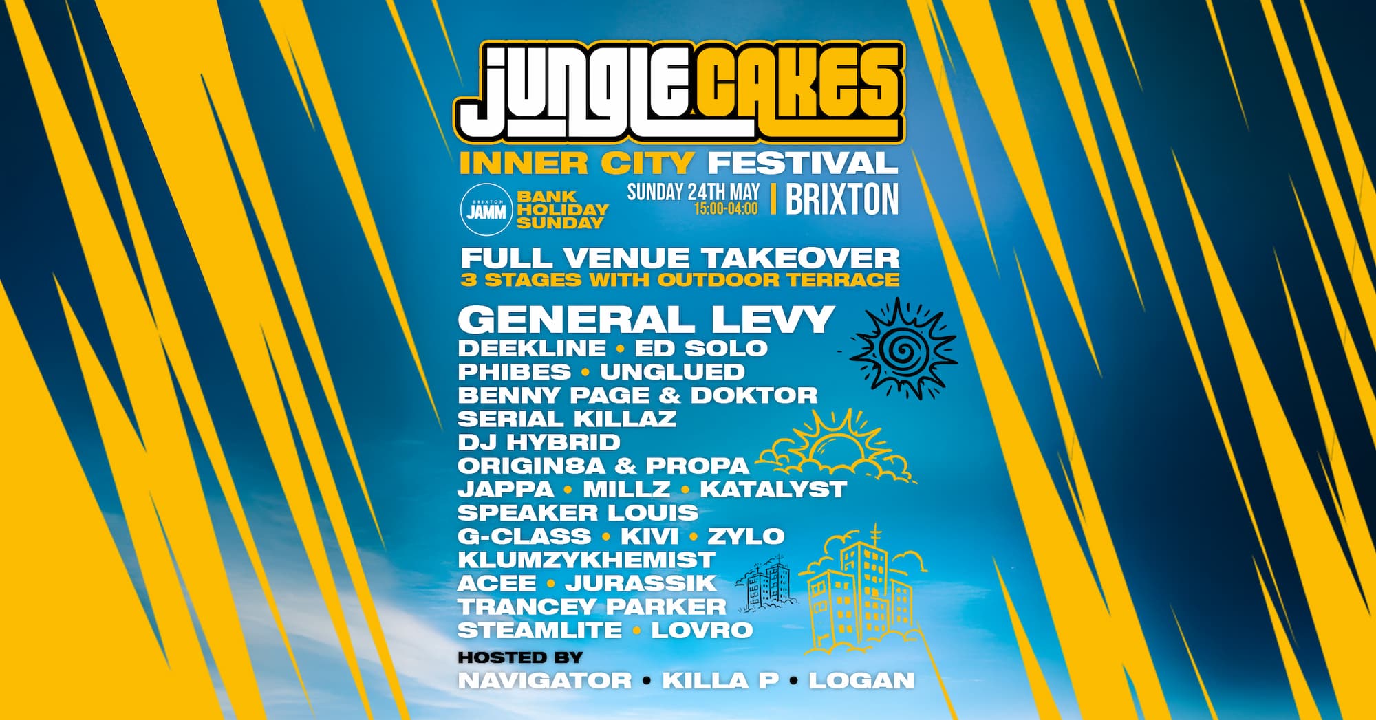 Jungle Cakes: Inner City Festival