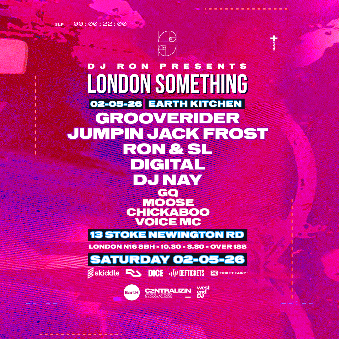 London Jungle Drum & Bass: Grooverider, JJ Frost, GQ, Chickaboo