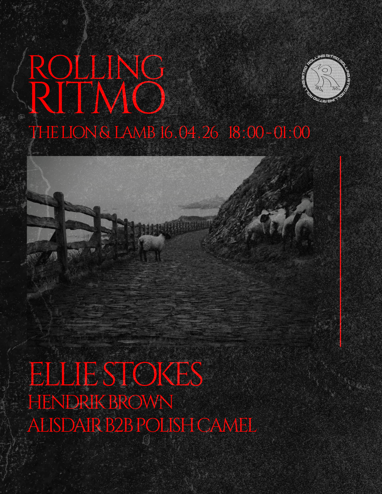 Rolling Ritmo at The Lion & Lamb with Ellie Stokes, Polish Camel, Alisdair and Hendrik Brown